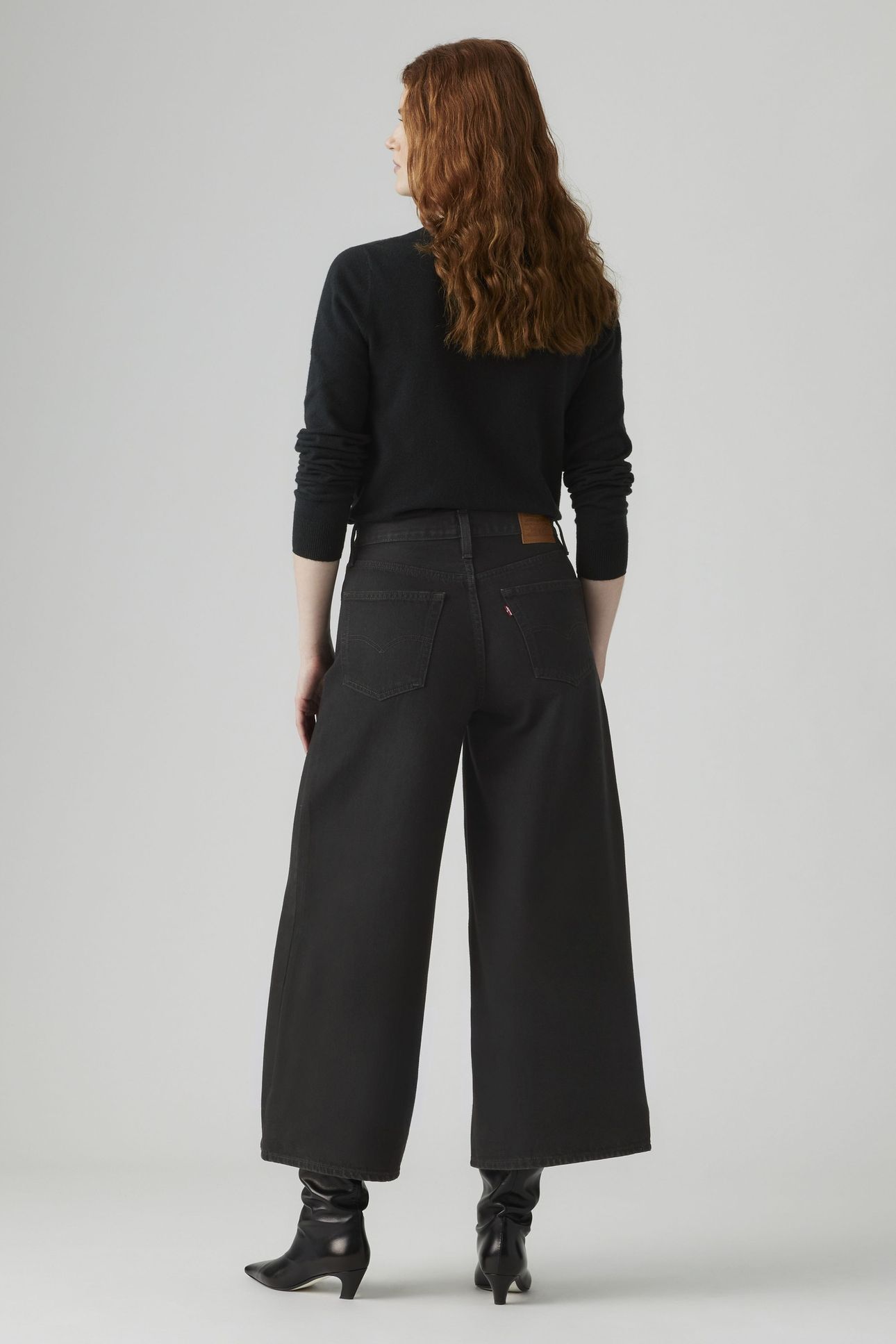 XL CULOTTE WOMEN'S JEANS BLACK 3