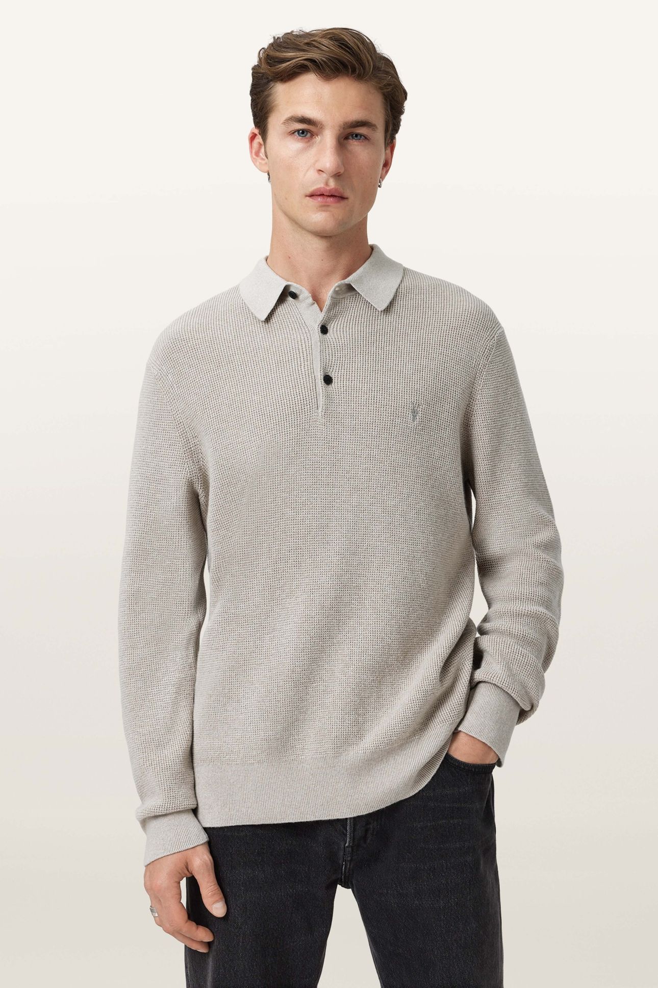 ASPEN LS POLO MOON GREY 2