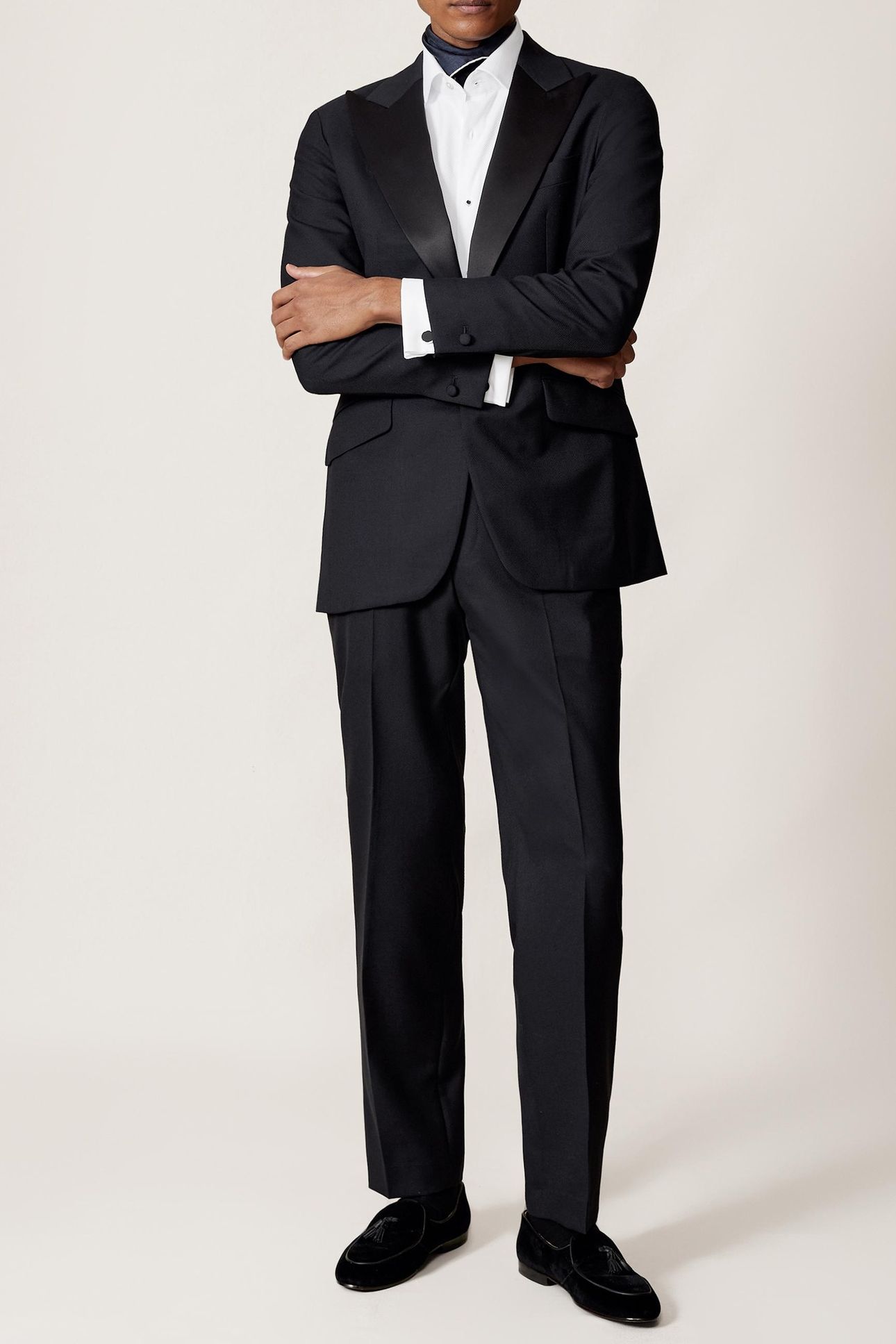 JACQUARD TUX NAVY 2