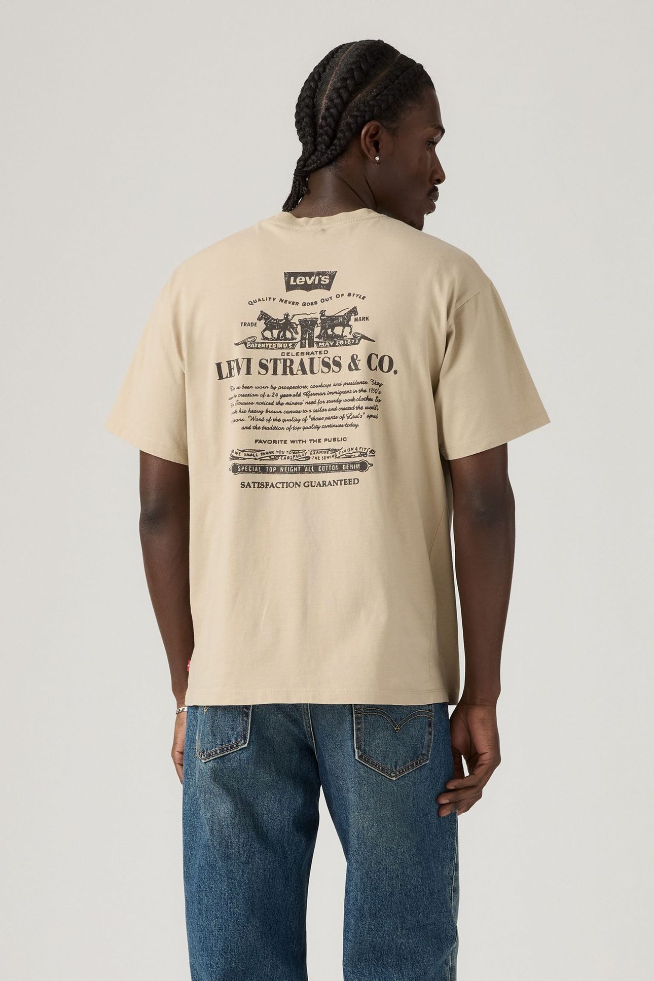 GRAPHIC VINTAGE FIT T-SHIRT NEUTRAL 4