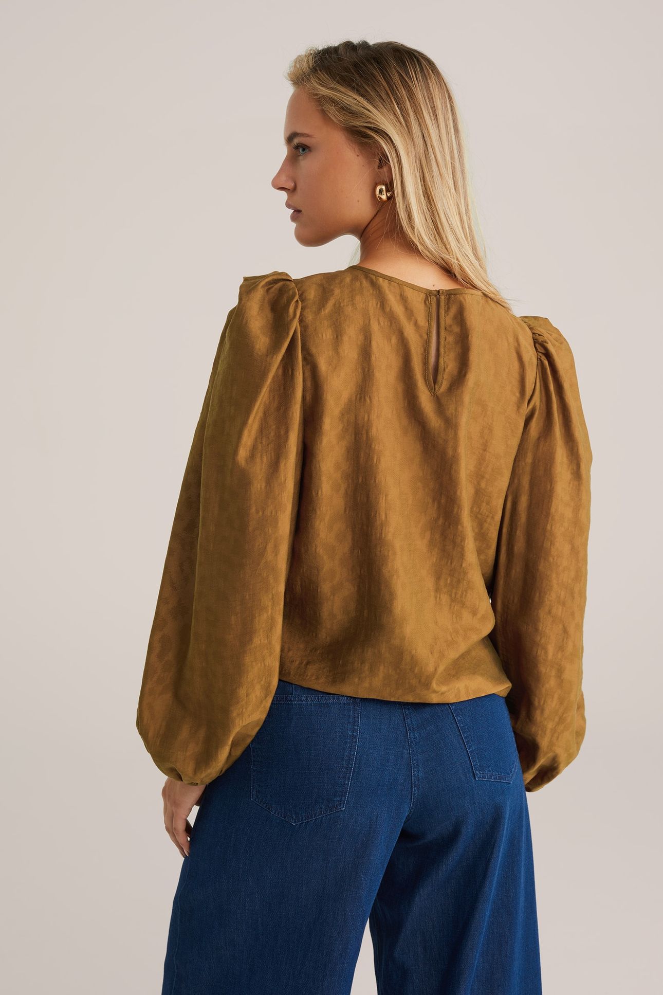 BLOUSE MUSTARD YELLOW 2