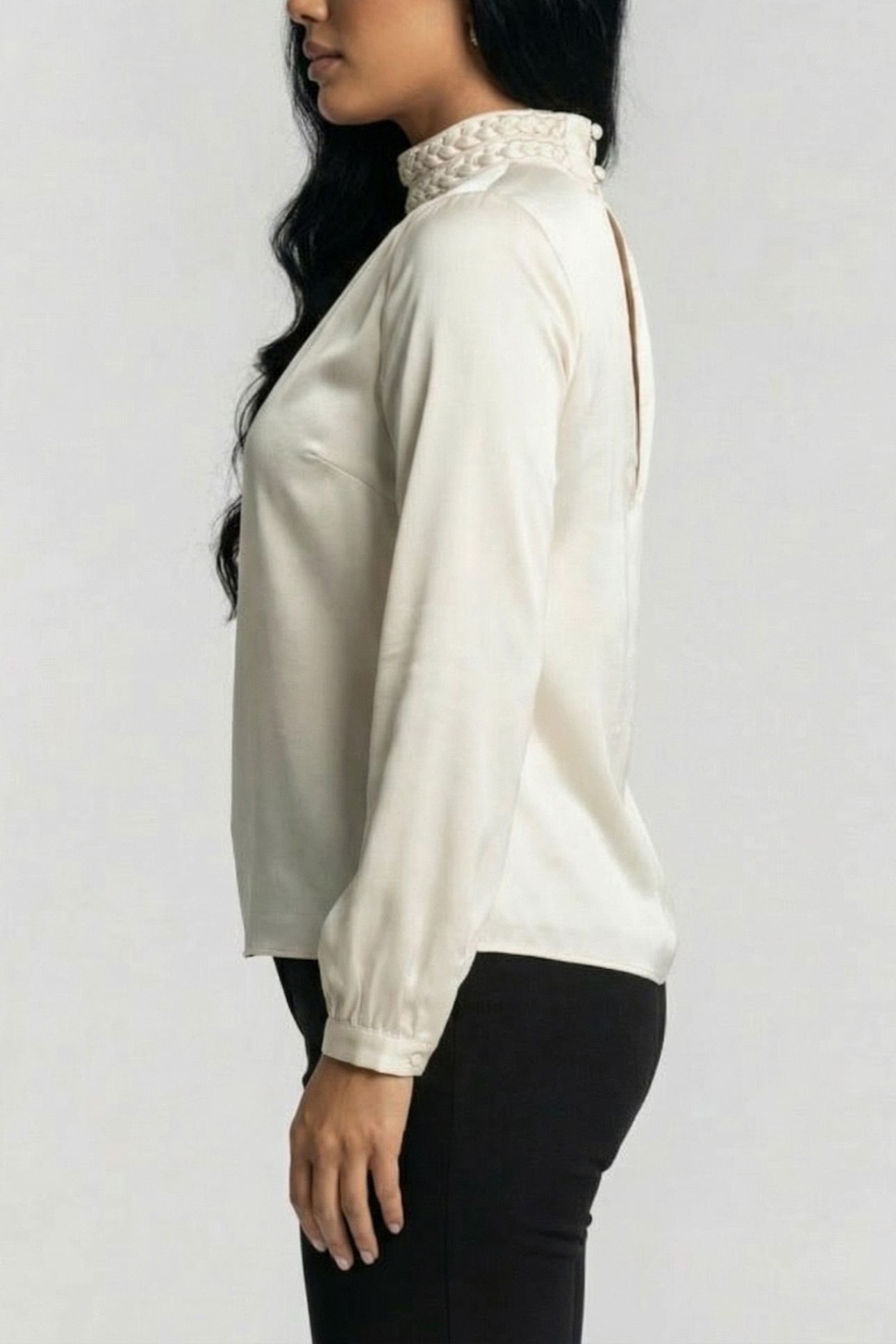 MARCIANO BY GUESS ALIZA TOP MACADAMIA 3