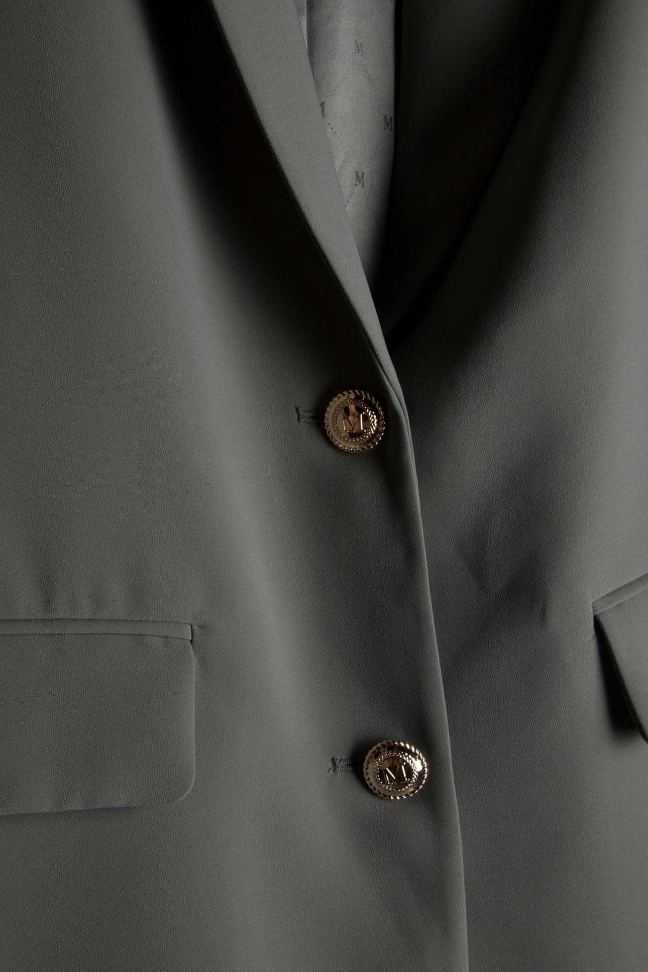 MARCIANO BY GUESS BECKY STRAIGHT BLAZER STONE OLIVE 4