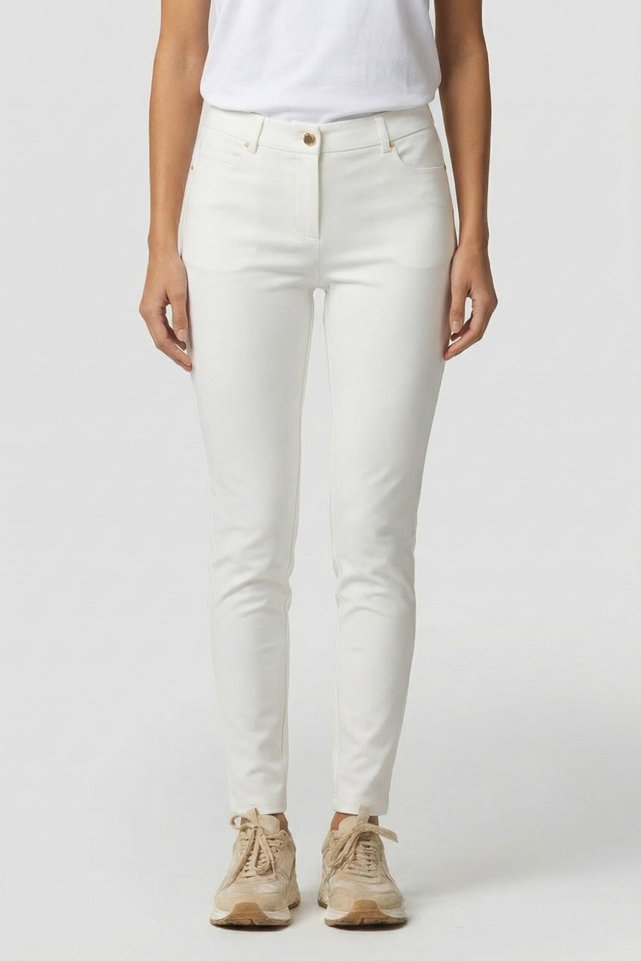 MARCIANO BY GUESS HOLLYWOOD 5 POCKETS PANT MACADAMIA 1