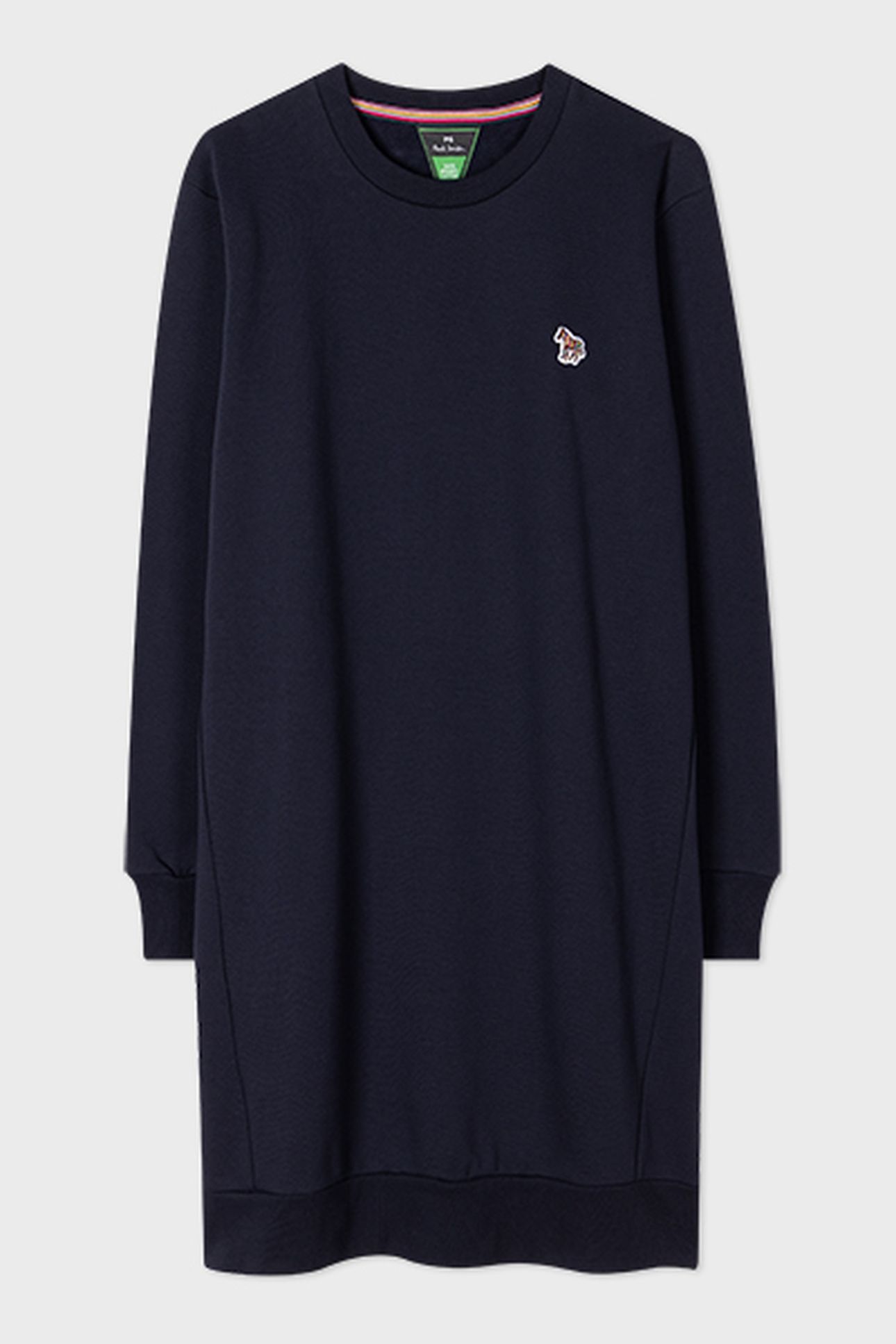 ZEBRA DRESS VERY DARK NAVY 2