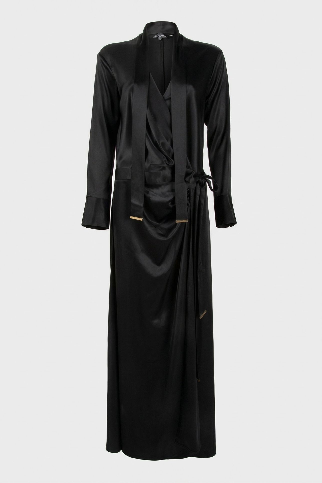 MARCIANO BY GUESS LINDA MAXI DRESS JET BLACK 3