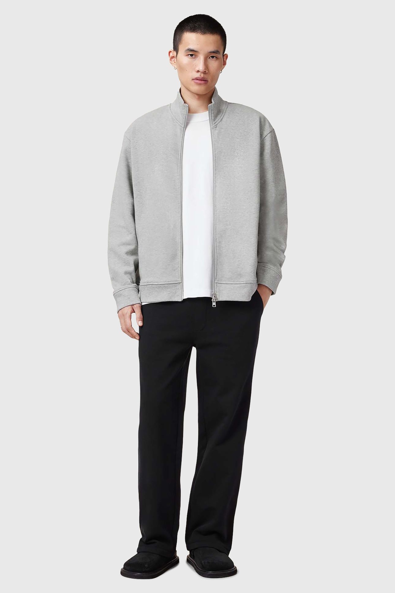 CARSON TRACK JACKET GREY MARL 4