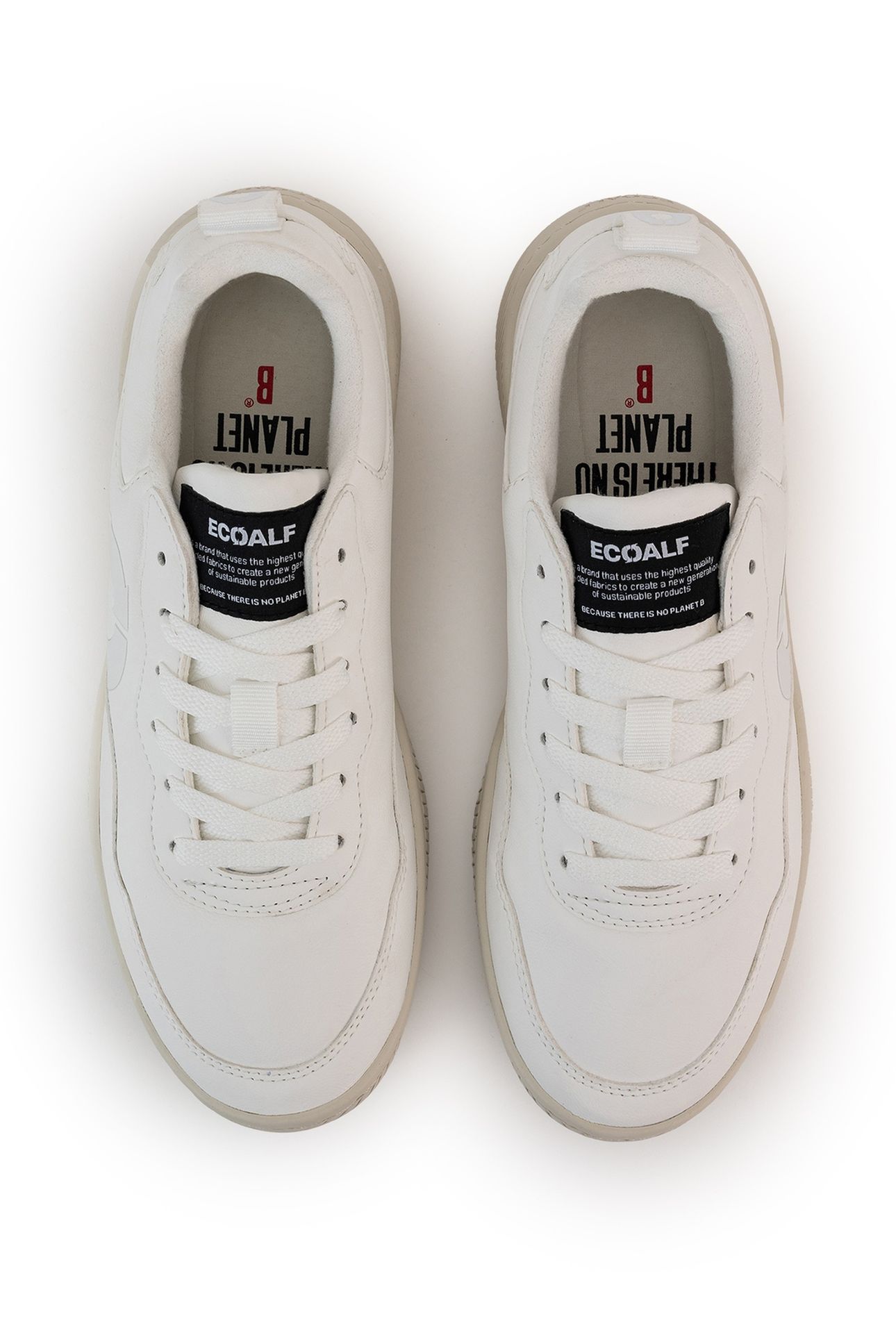 ALCUDIAALF LEATHER SNEAKERS OFF WHITE 3