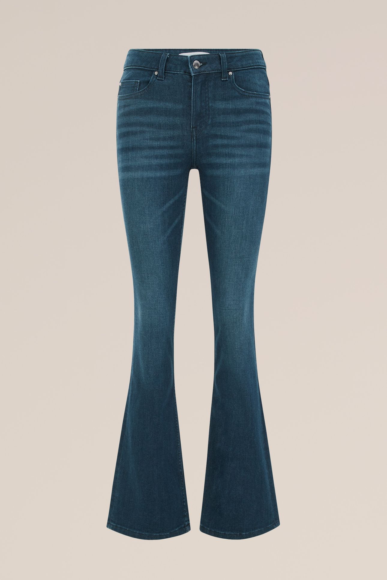 5-POCKET MID WAIST DARK BLUE 4