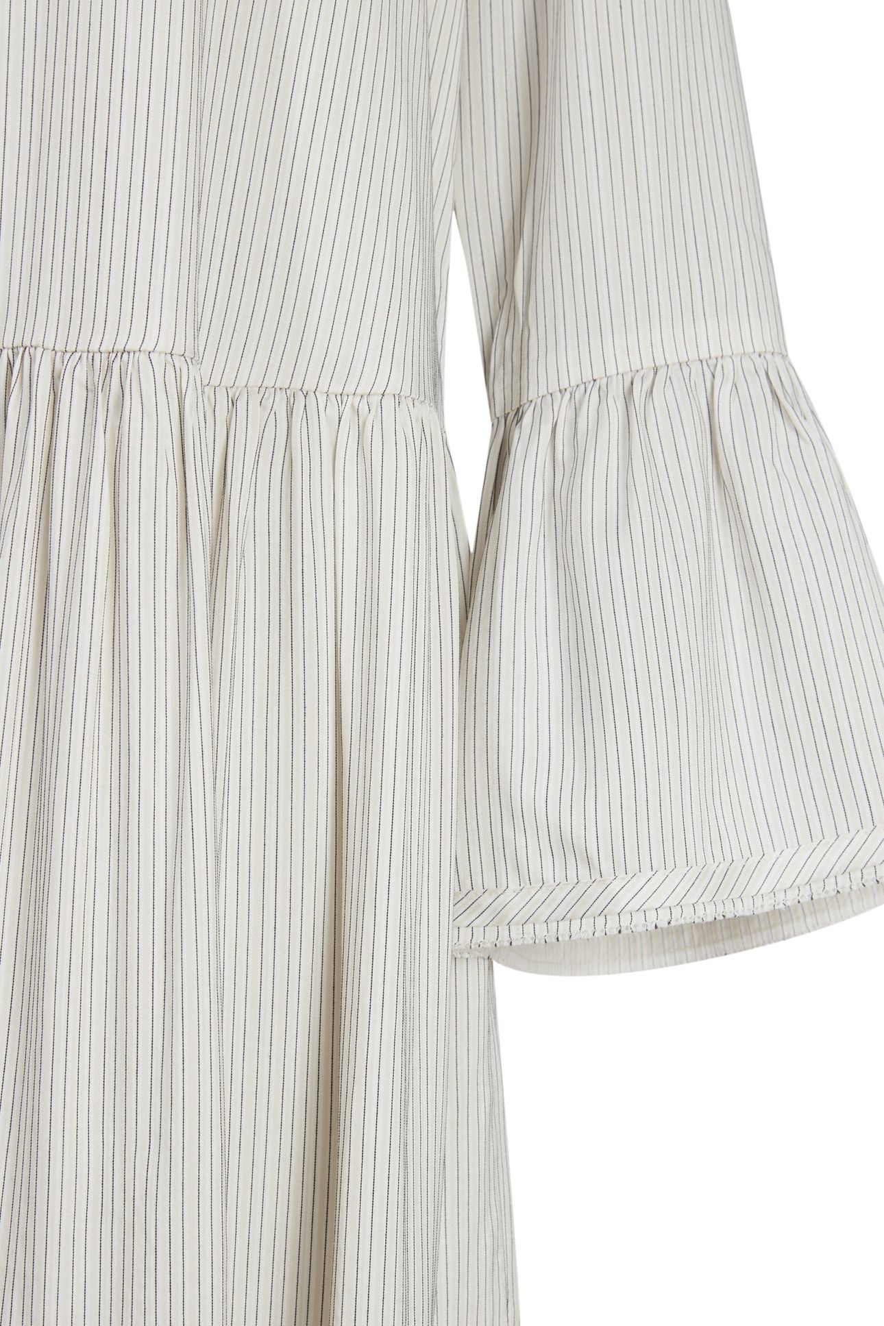 LORI STRIPE DRESS CHALK WHITE 4
