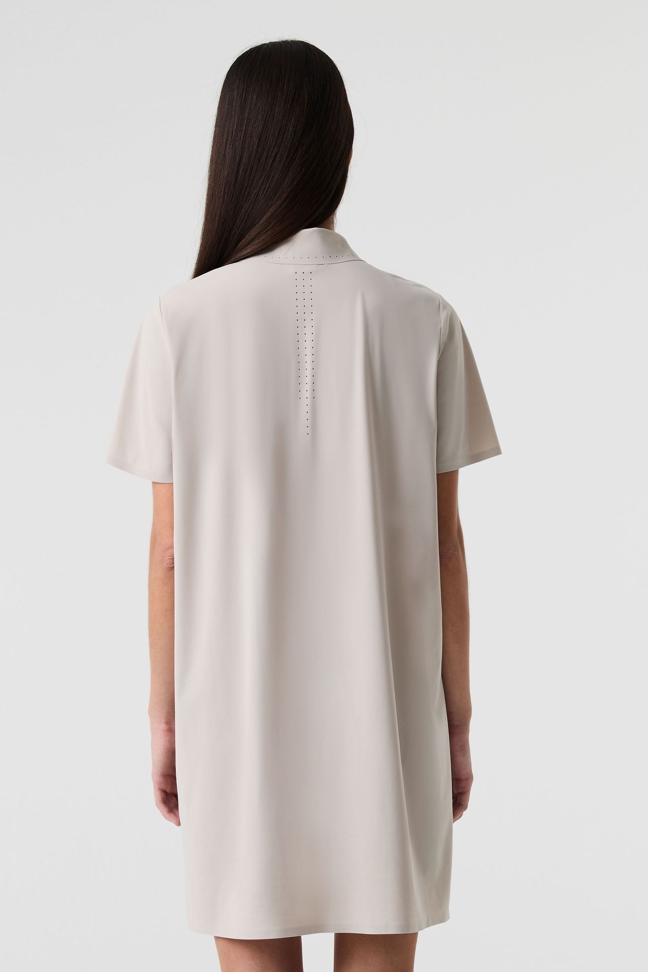 JANTOR V1.Y9.01 SWEAT/JERSEY DRESS STONE 1