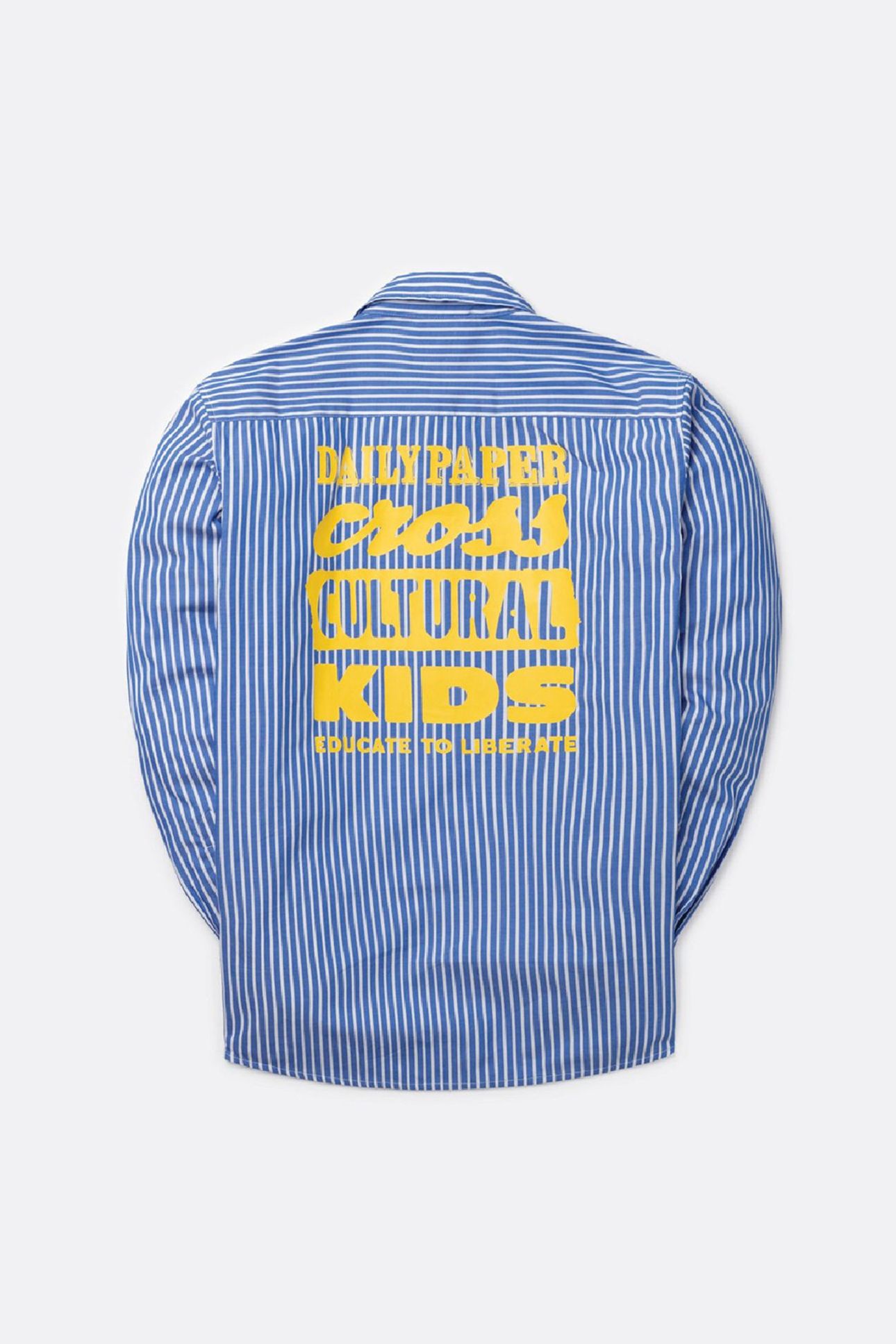 MAMBO LONG SLEEVE SHIRT WHITE/BLUE 5
