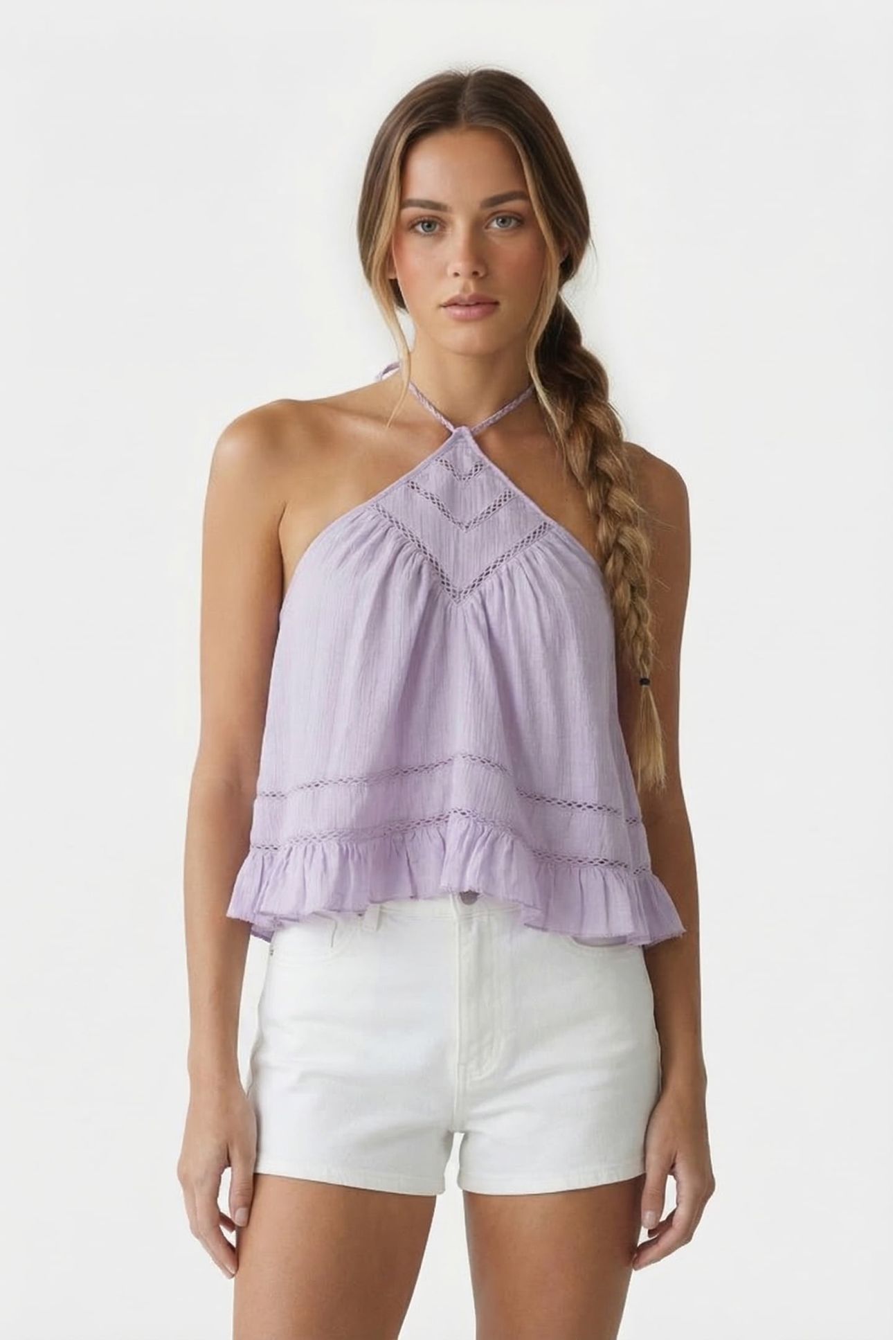 LISIO BLOUSE LILAC 1