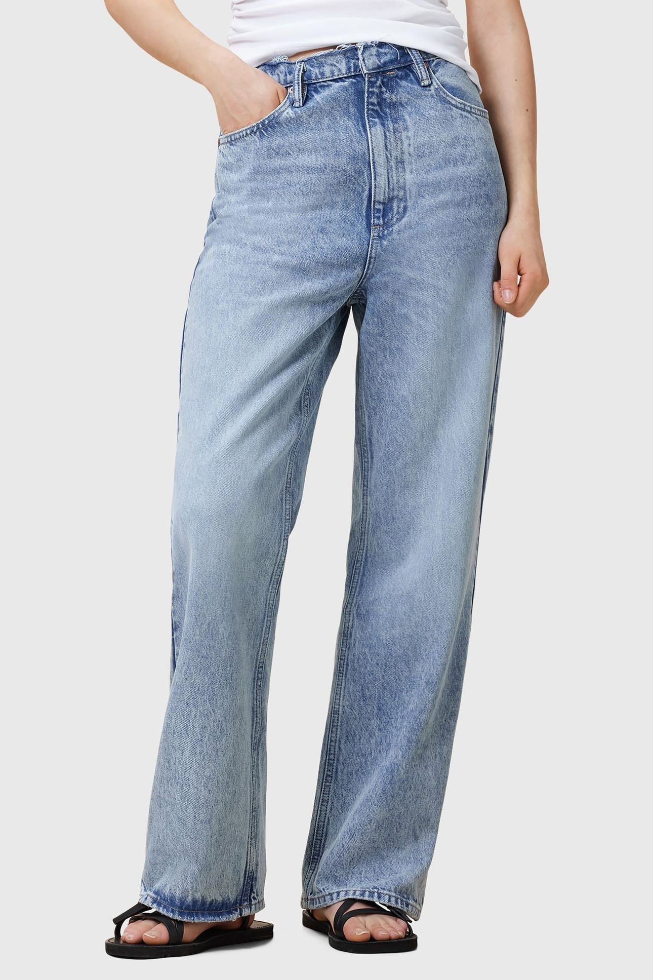 BLAKE FRAY JEAN LIGHT INDIGO 1
