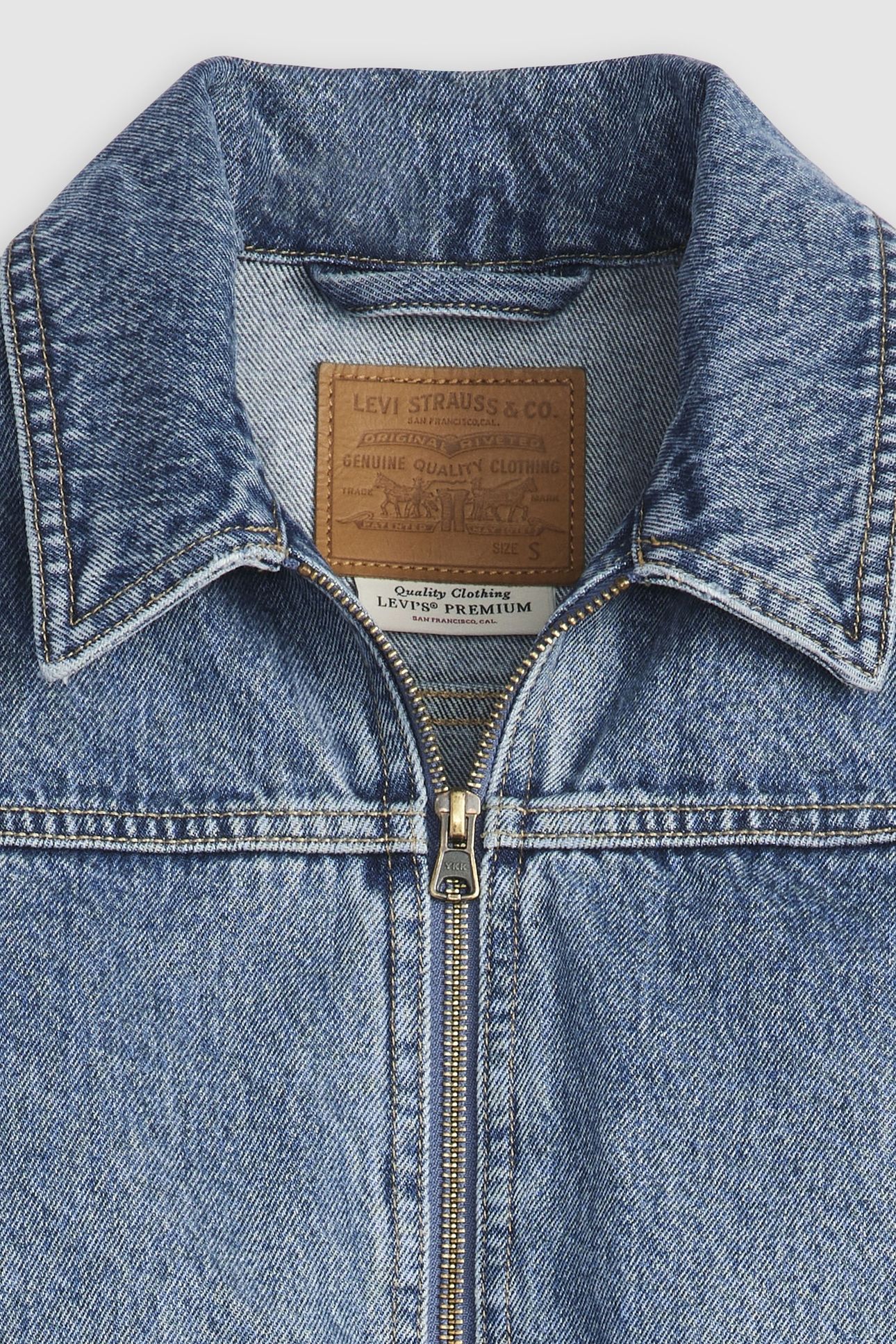 XS DART TRUCKER JACKET BLUE 6