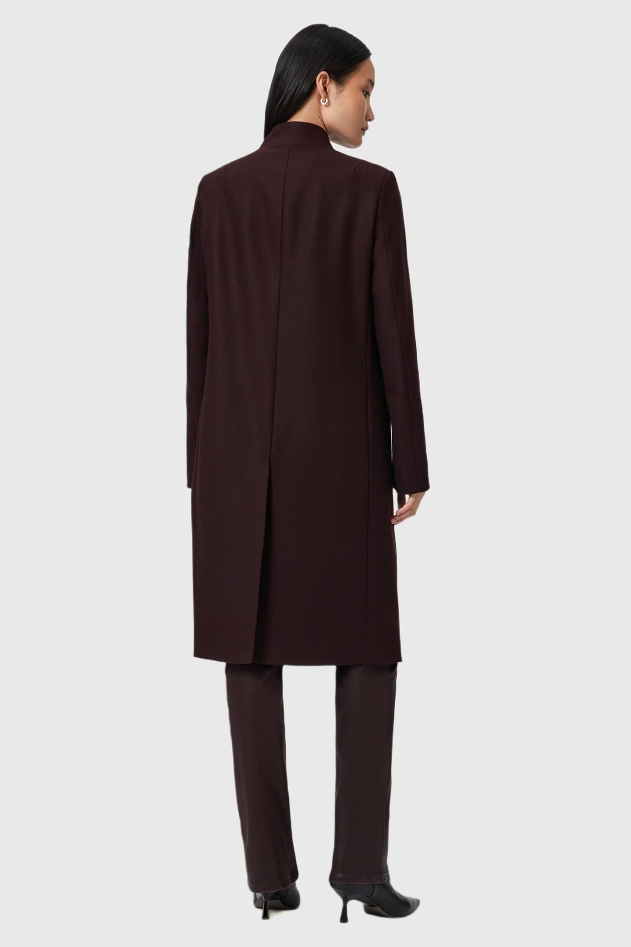 SIDNEY COAT OXBLOOD RED 3