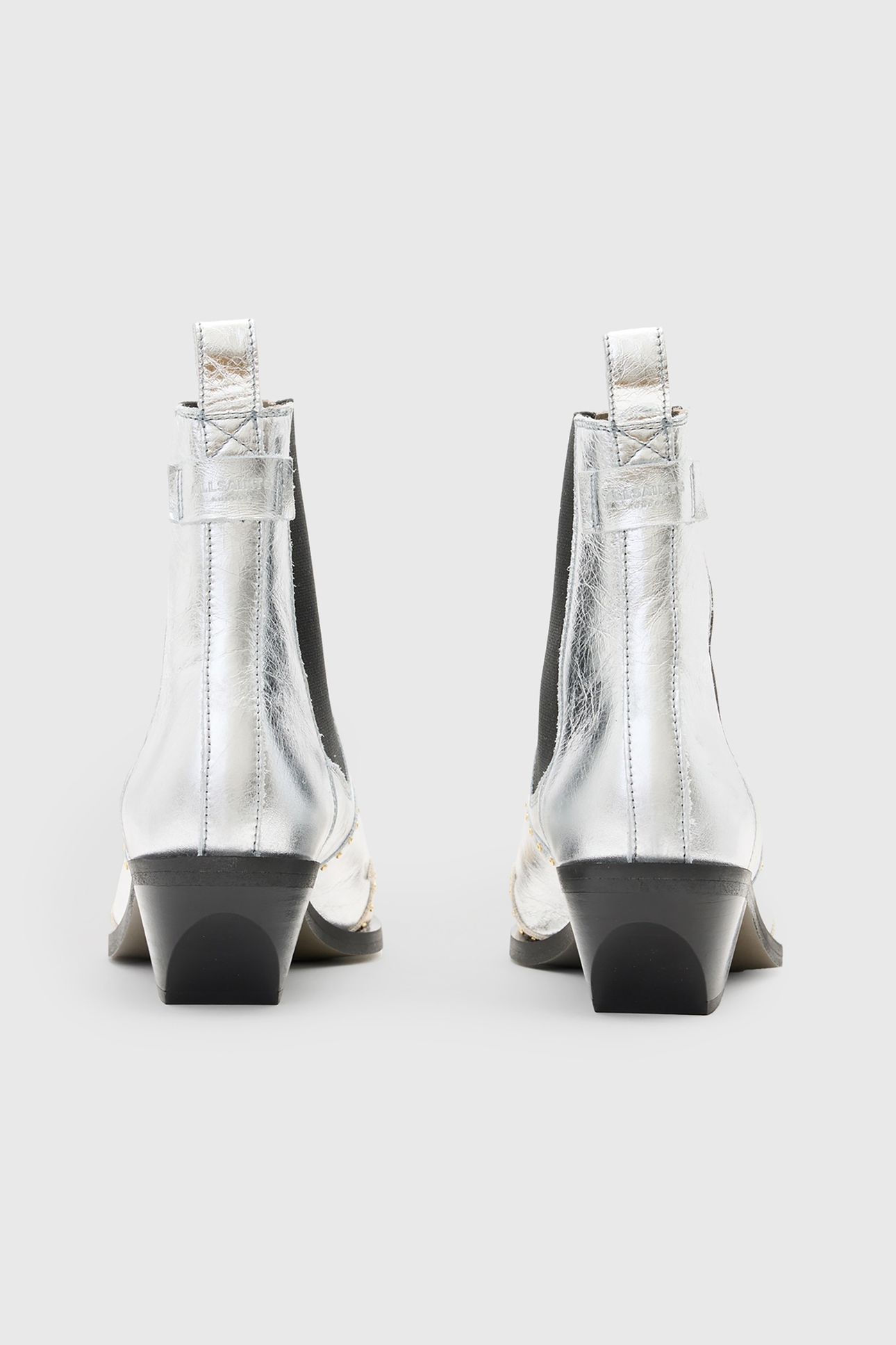 DENVER STUD BOOT SILVER/GOLD 4