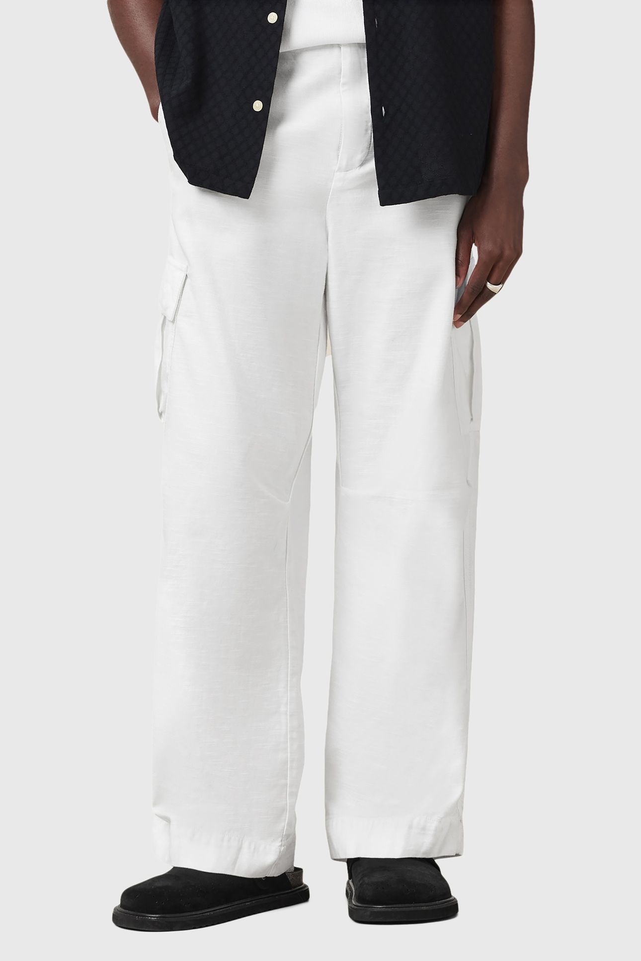 GROVE TROUSER FADED WHITE 2