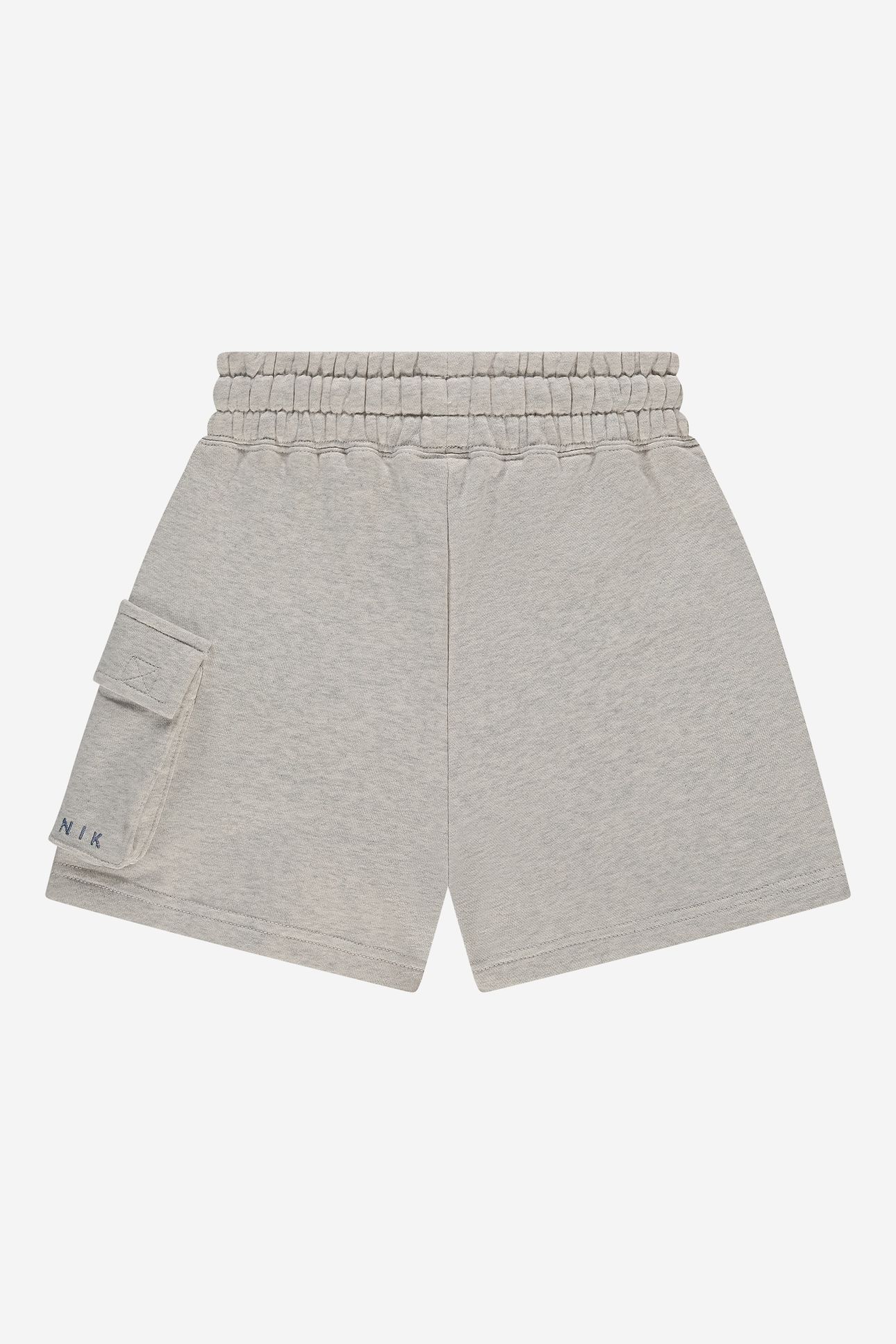 MAE SWEATSHORT LIGHT GREY MELANGE 1
