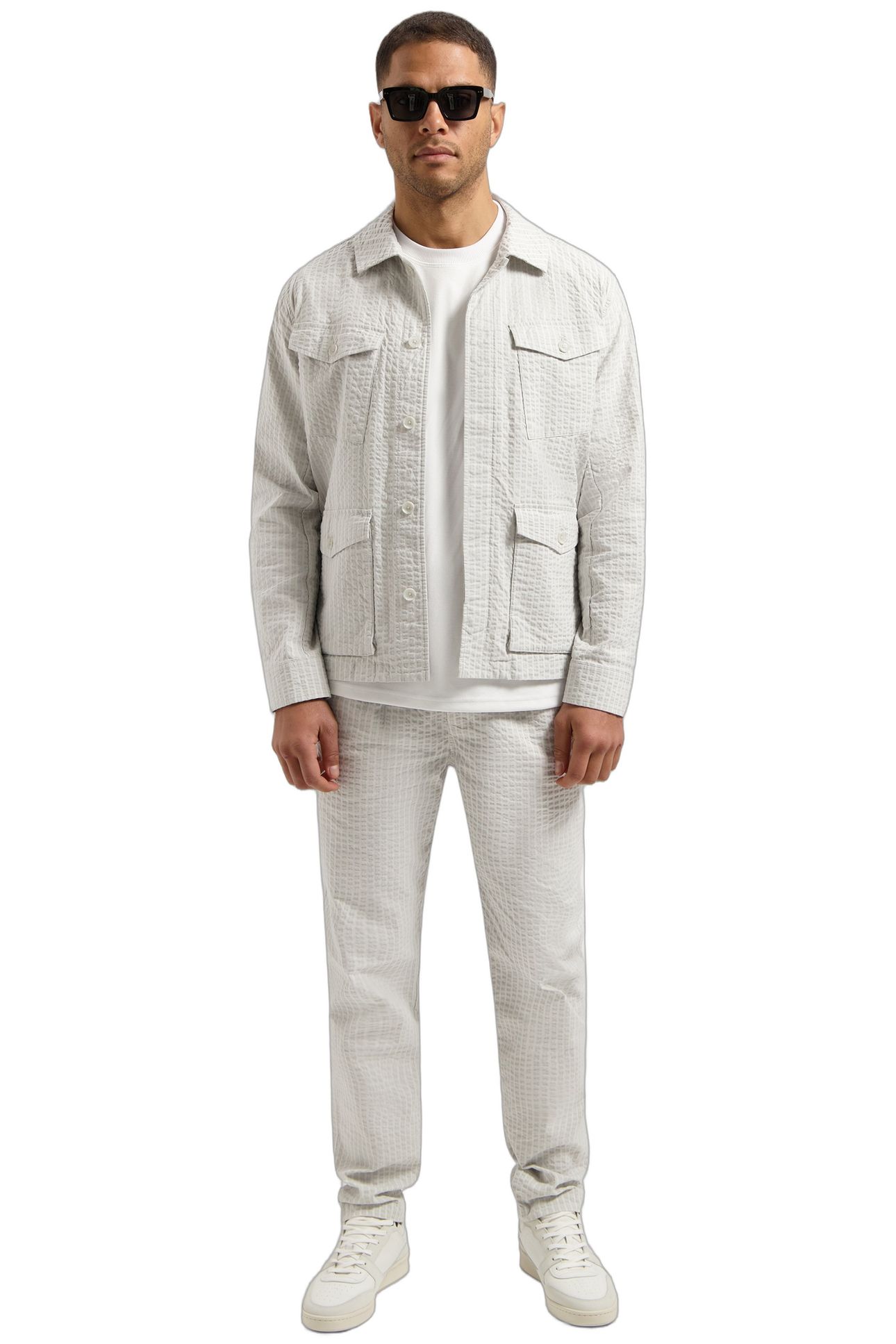 DS-ALCIE SAFARI JACKET SILVER BIRCH 2