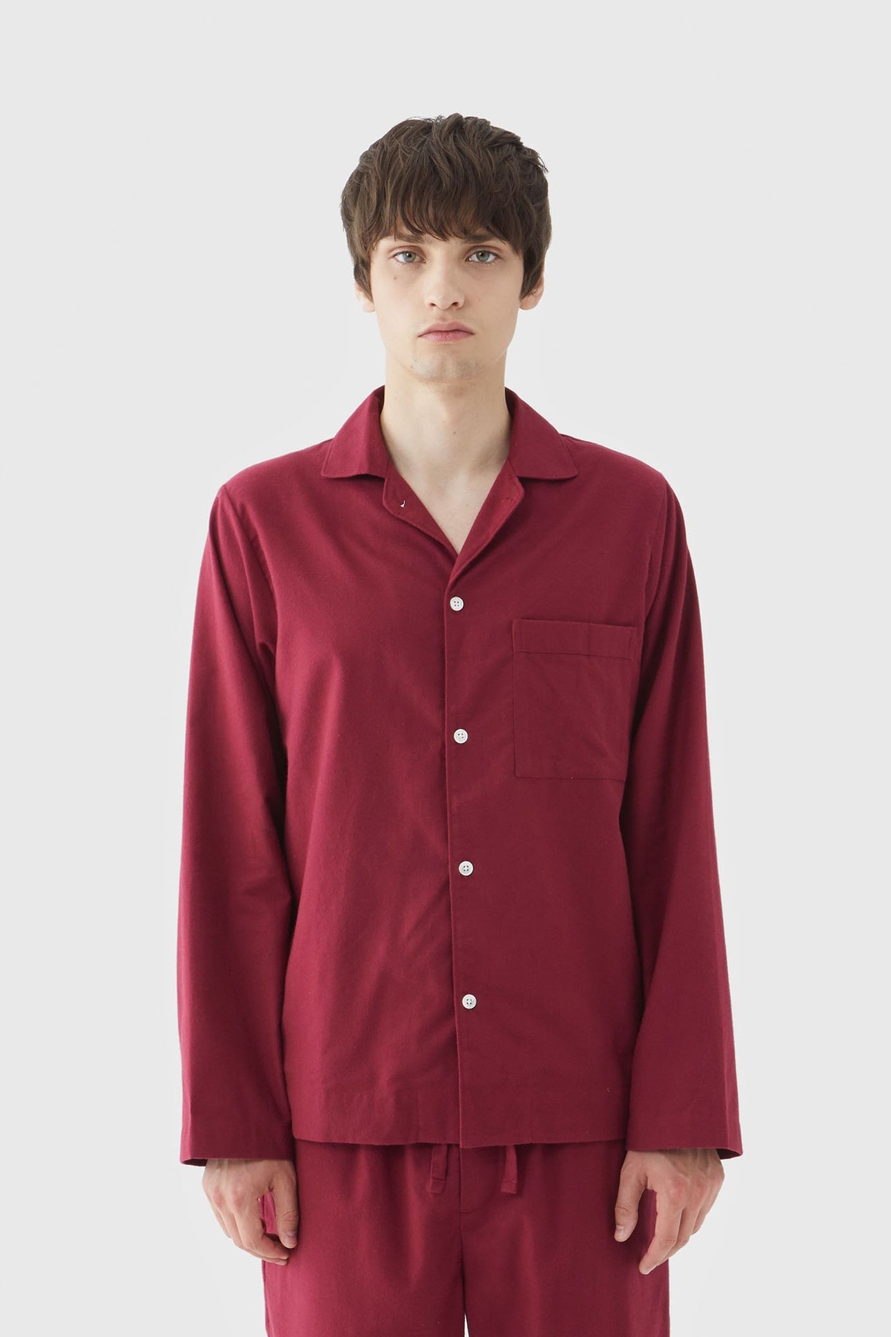 UNISEX FLANNEL, PYJAMAS SHIRT BEYOND RED 2