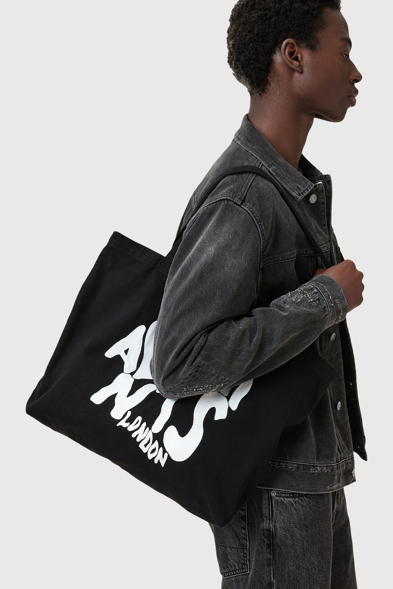 ORLANDO TOTE BAG BLACK/CHALK 1