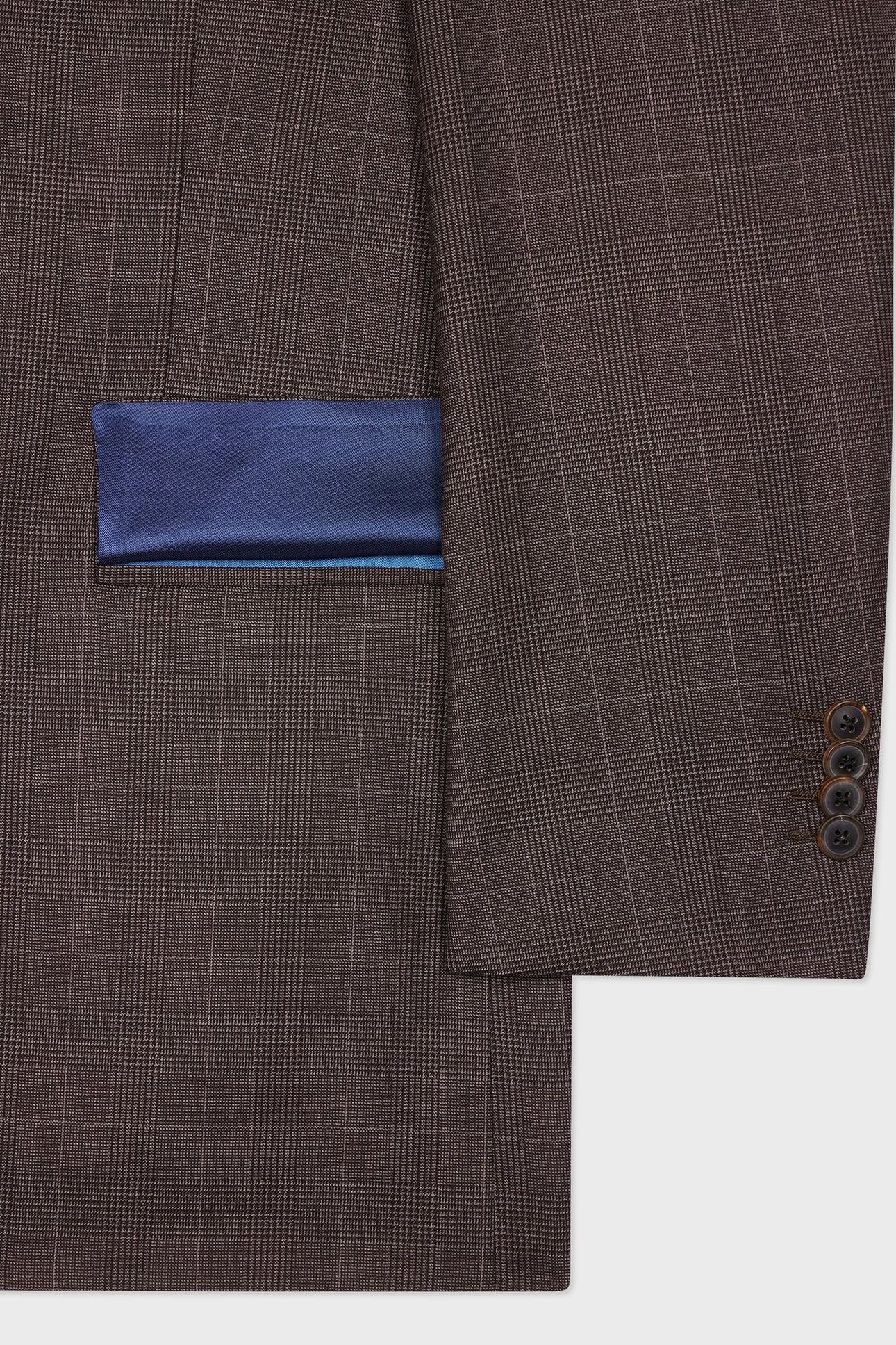 GENTS TAILORED FIT 2BTN JACKET DARK VIOLET 7