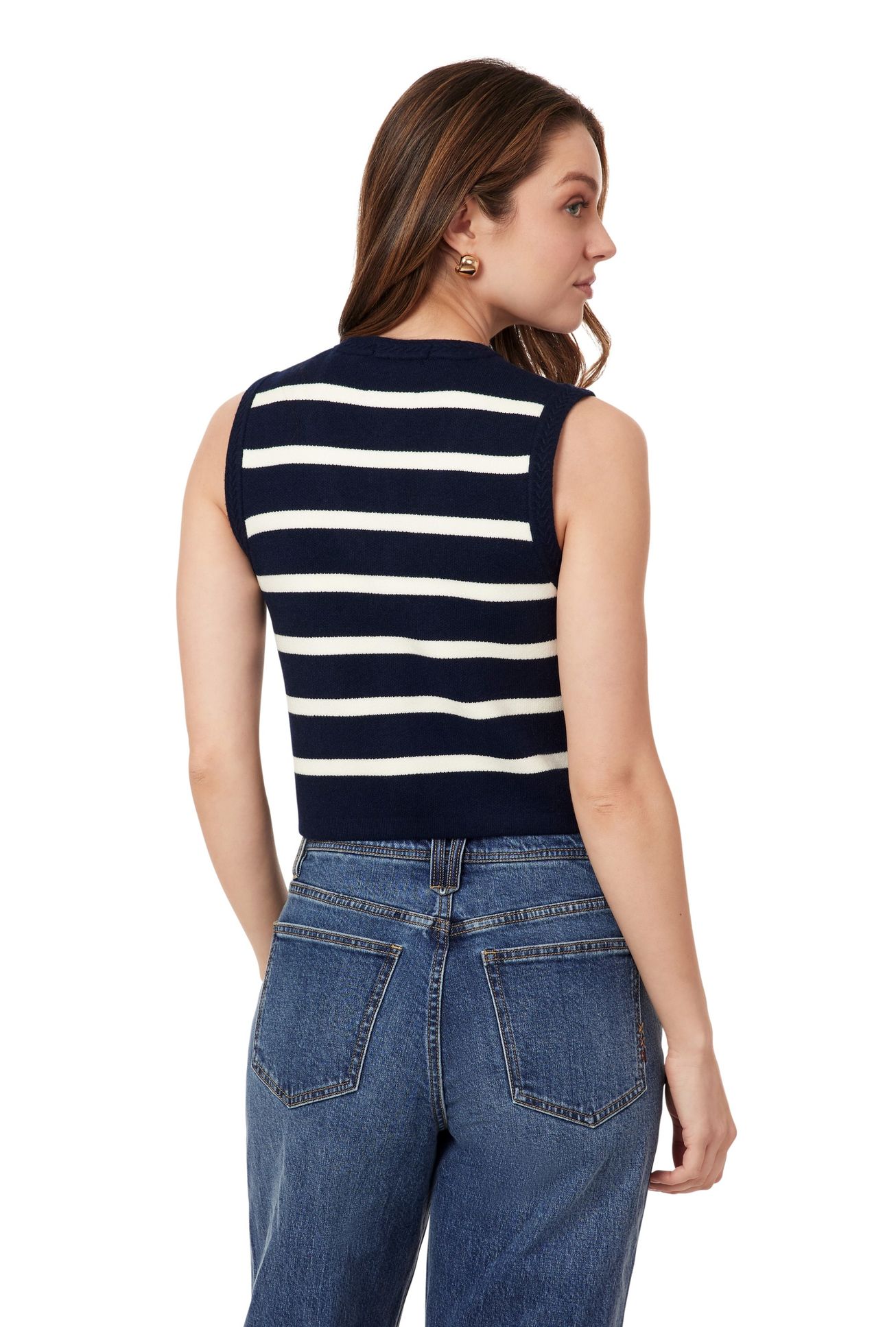 SWEATER MARITIME BLUE/SUGAR SWIZZLE 3