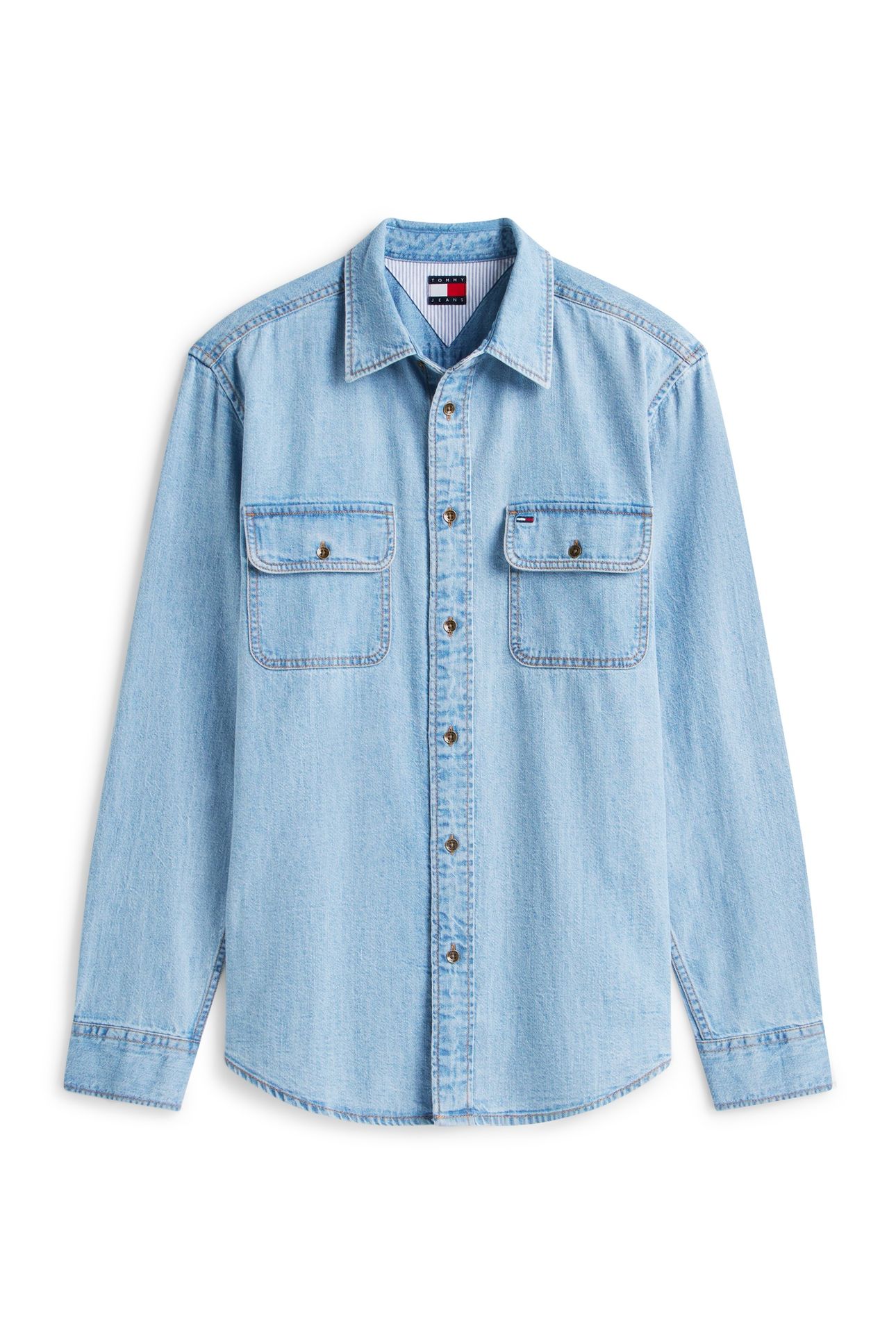 DENIM RELAXED FIT SHIRT 4