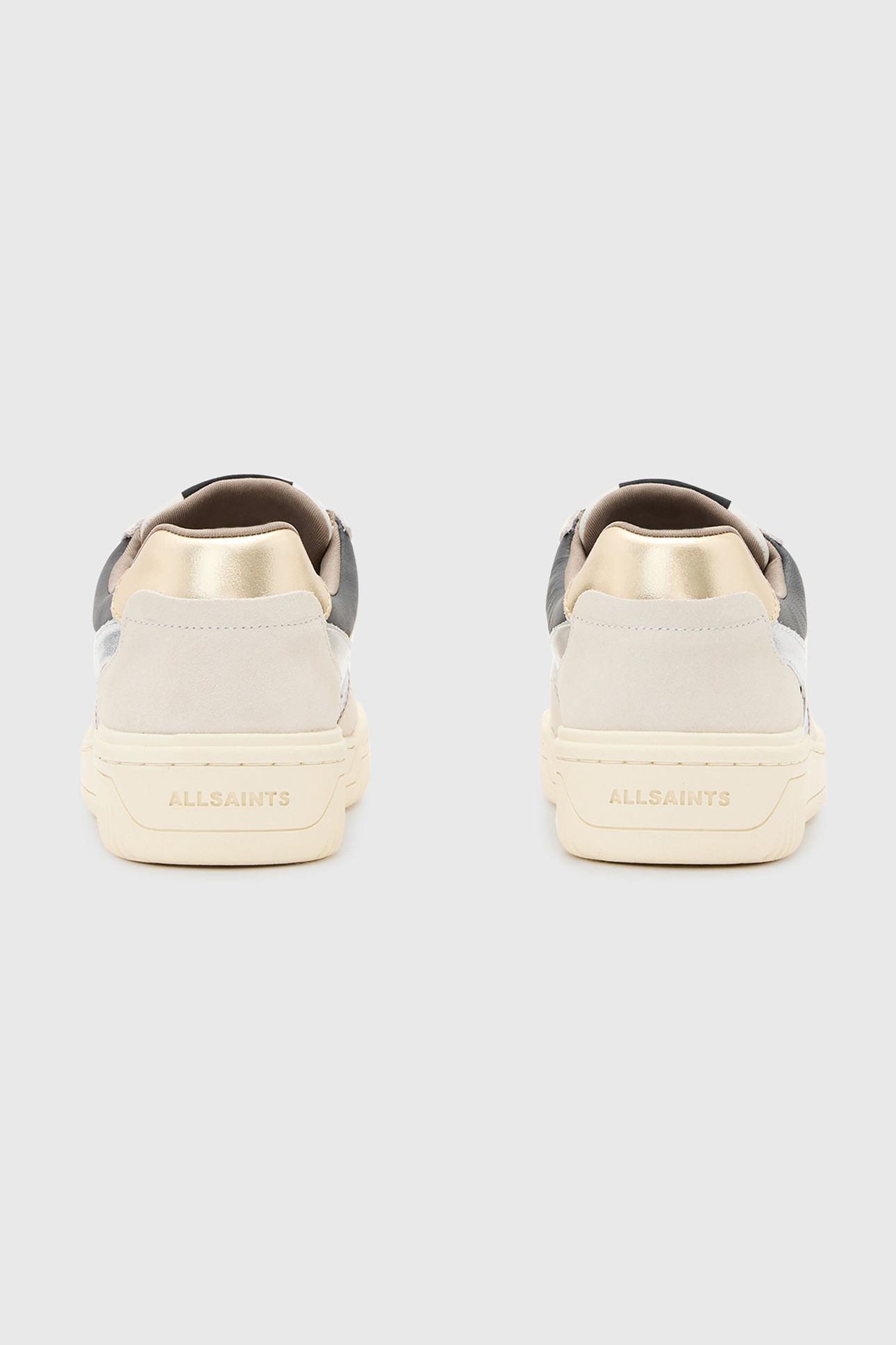 VIX SUEDE SNEAKER WHITE/METALLIC 4