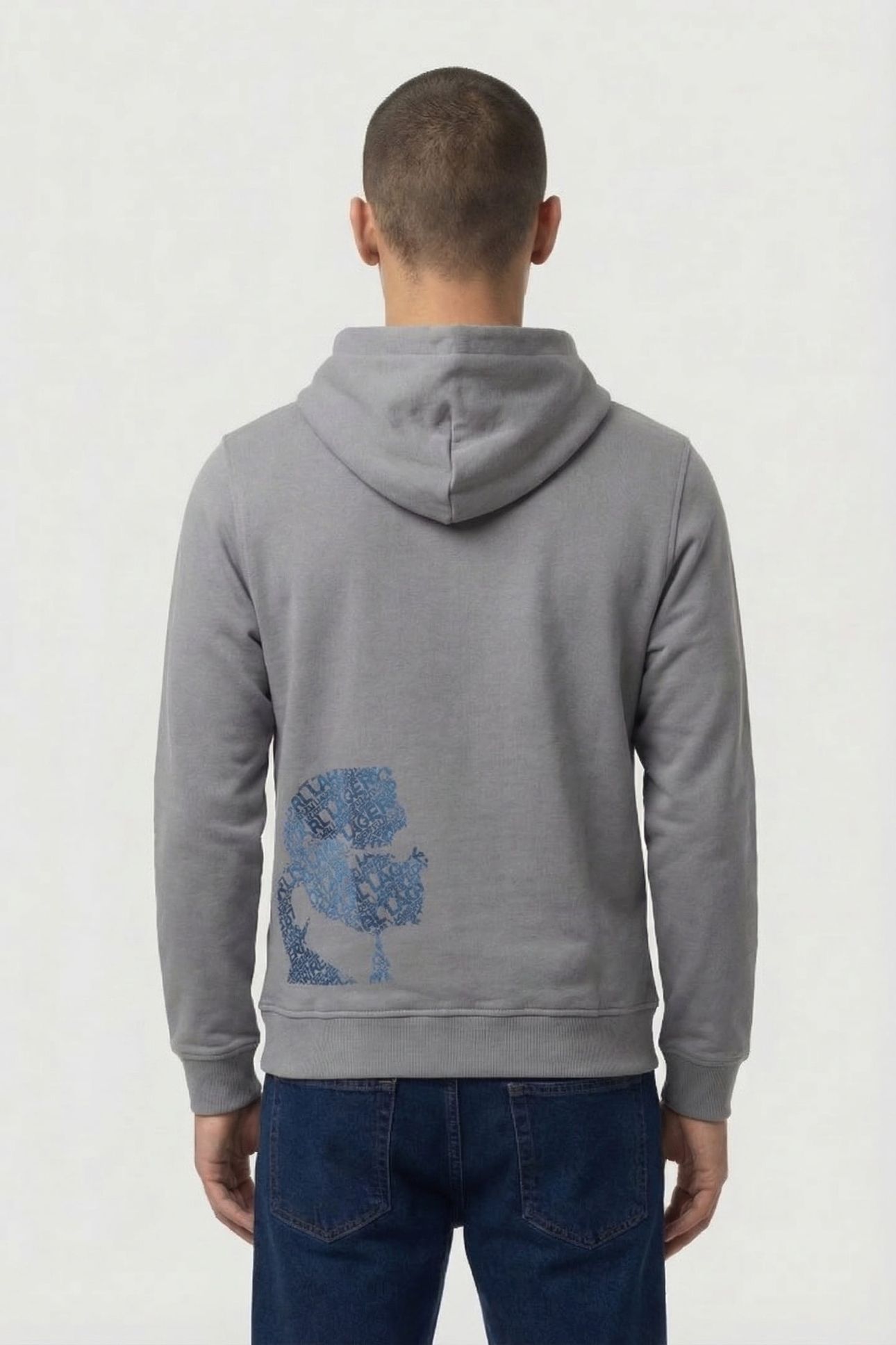 DARK GREY SWEAT HOODY 2