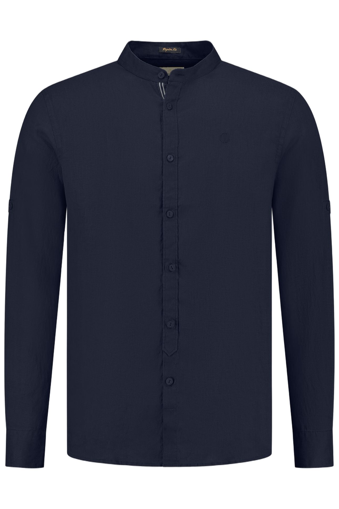 DS-ANDRU MAO SHIRT DK. NAVY 4