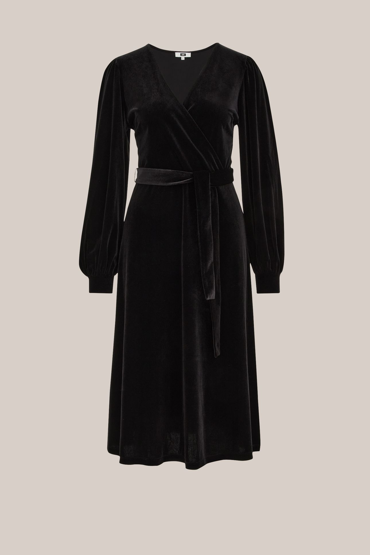 DRESS MID LENGTH BLACK 3