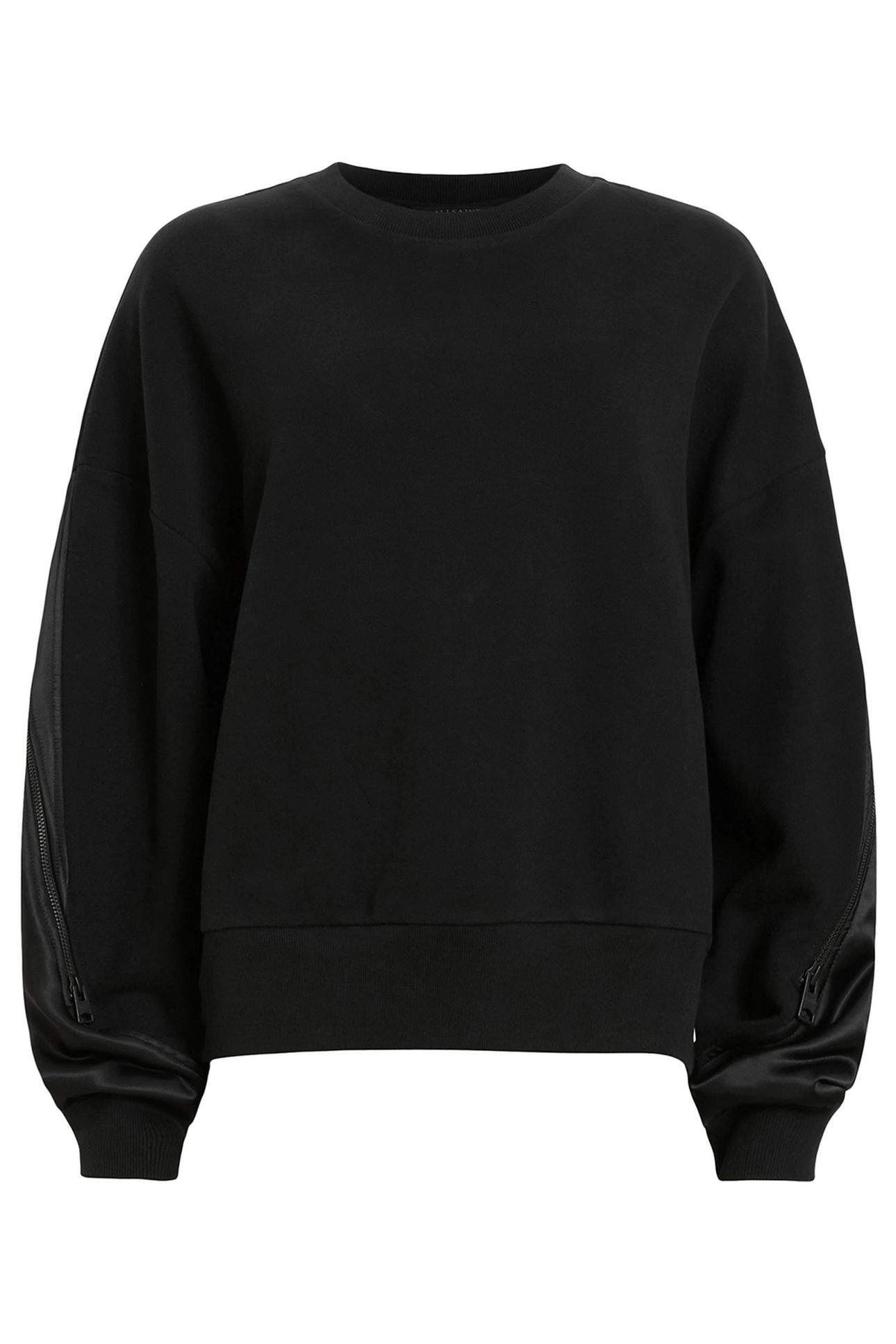 PEGGY ZIP SWEATSHIRT BLACK 6
