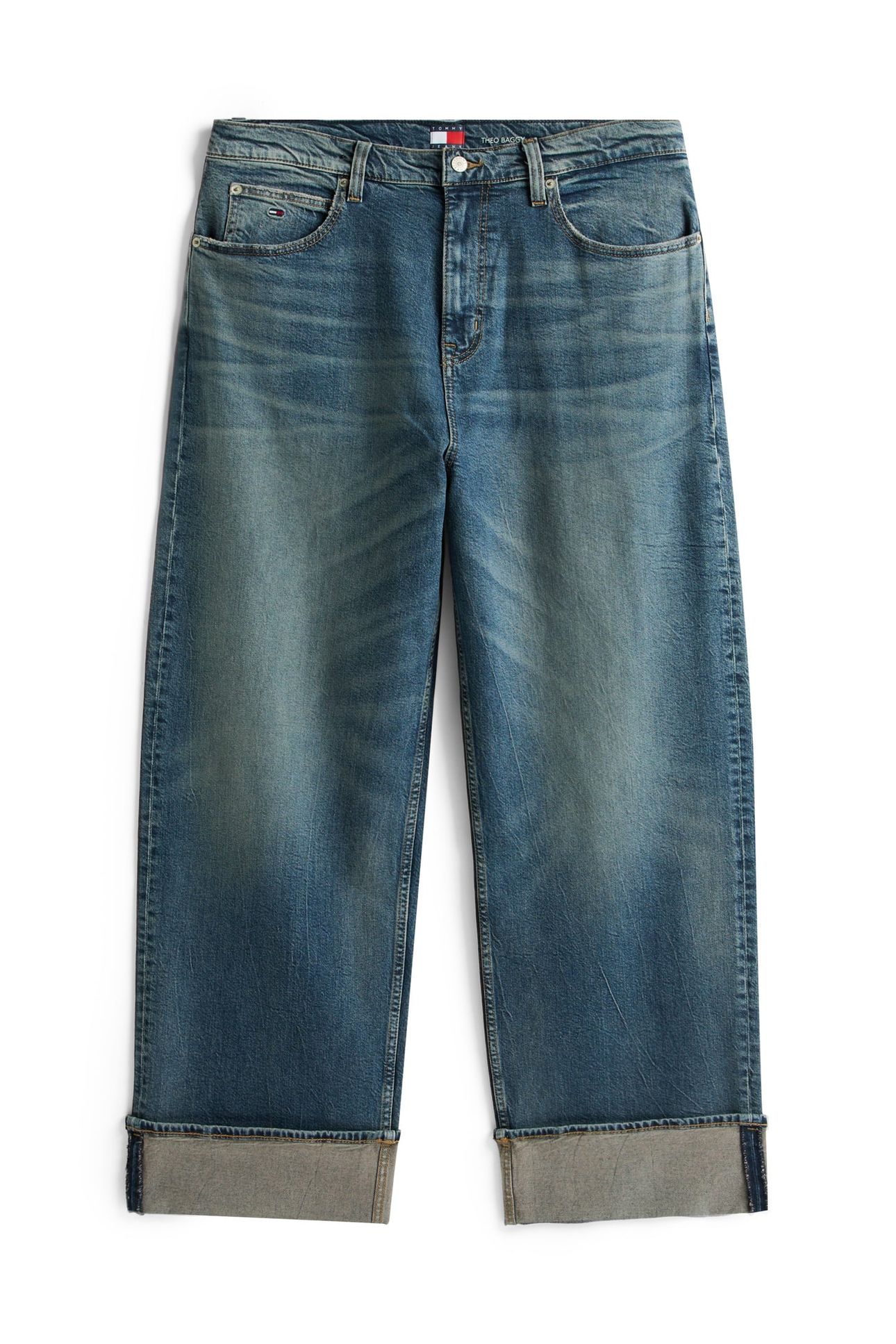 THEO BAGGY LOOSE JEANS DENIM DARK 6