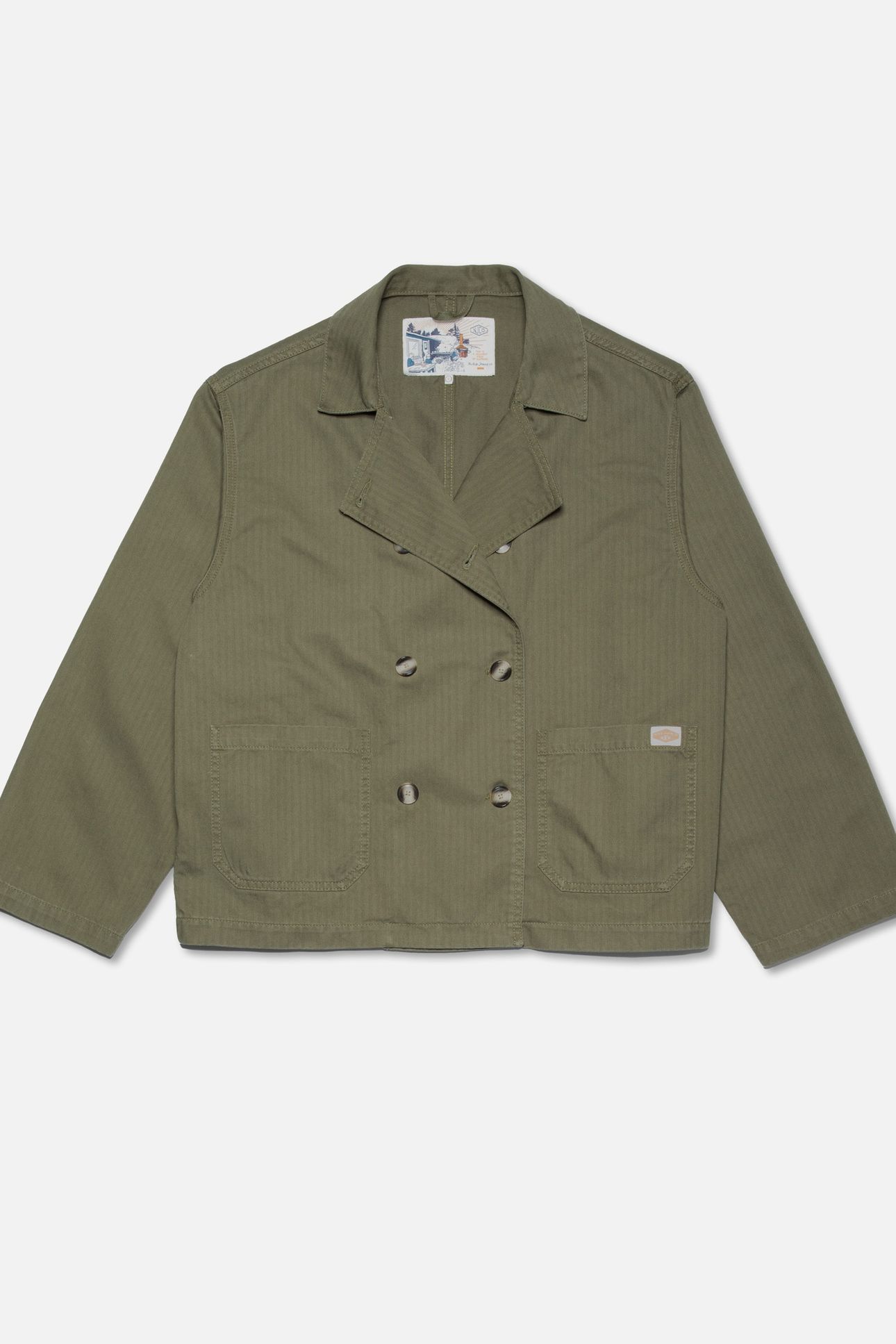 BIBBI WORKWEAR JACKET OLIVE 3