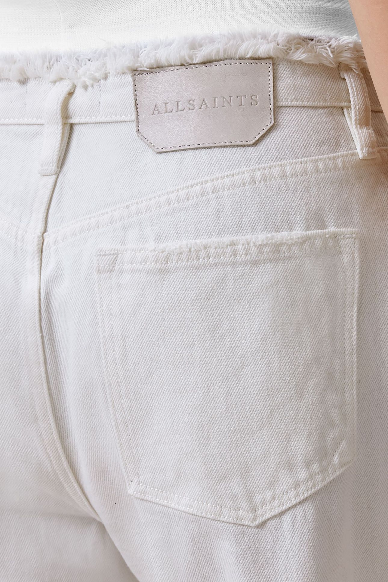 BLAKE FRAY JEAN CHALK WHITE 7