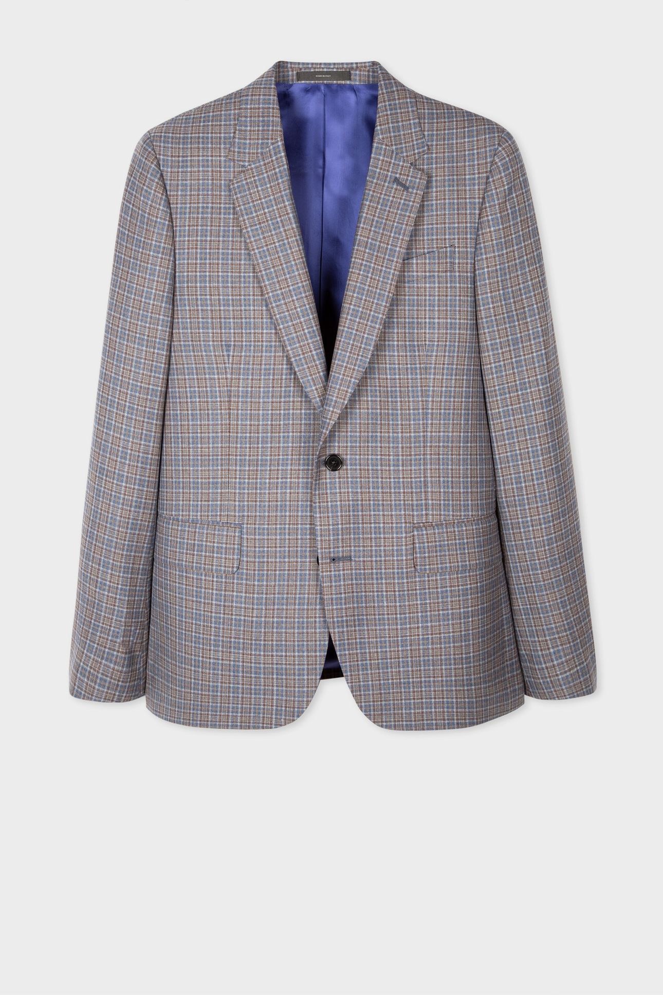 GENTS TAILORED FIT 2BTN JACKET COBALT BLUE 2