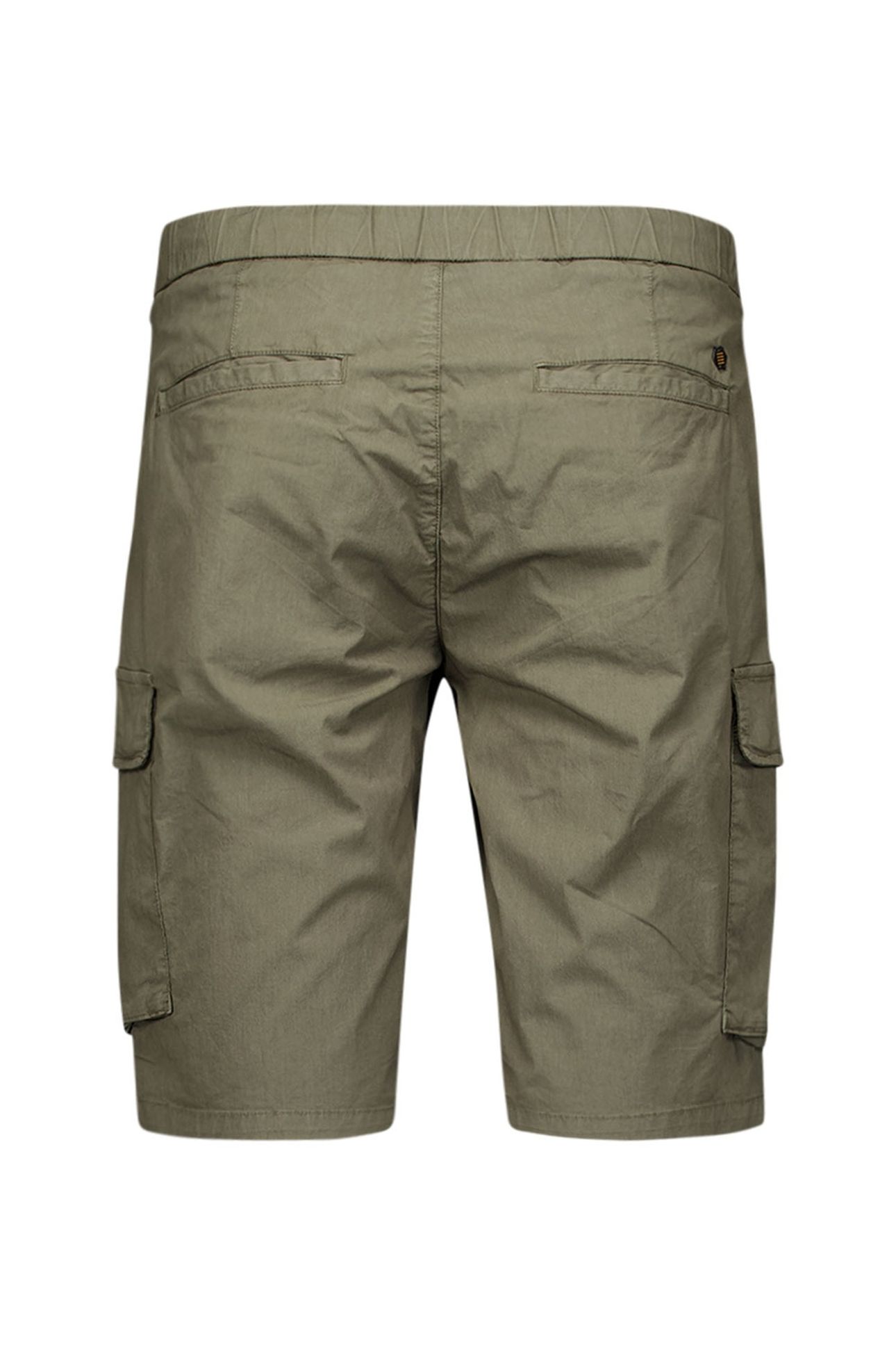 SHORT STRETCH CARGO GARMENT DYED DARK MOSS 7
