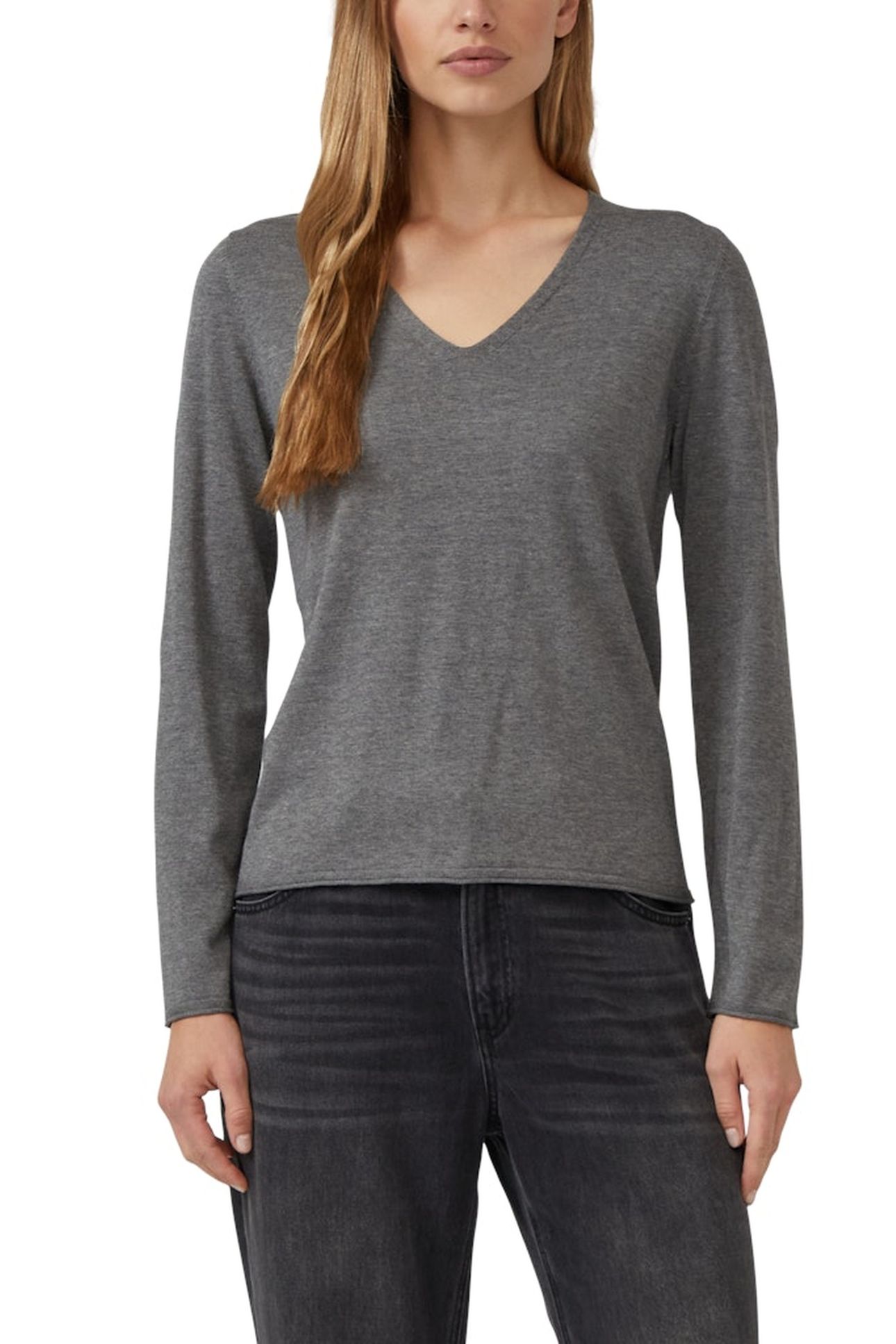 S.OLIVER PULLOVER GREY/BLACK 1