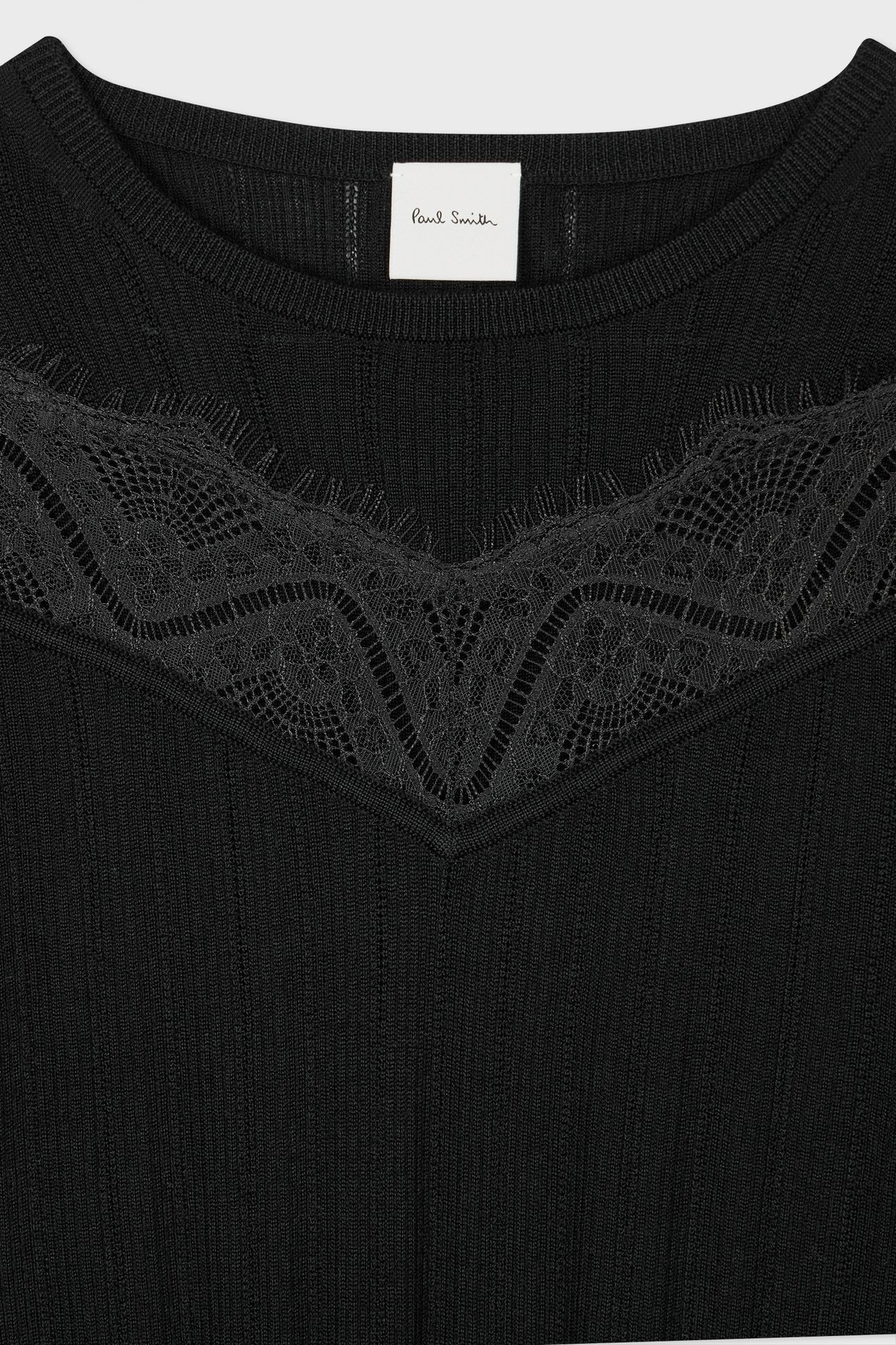 KNITTED DRESS BLACK 7