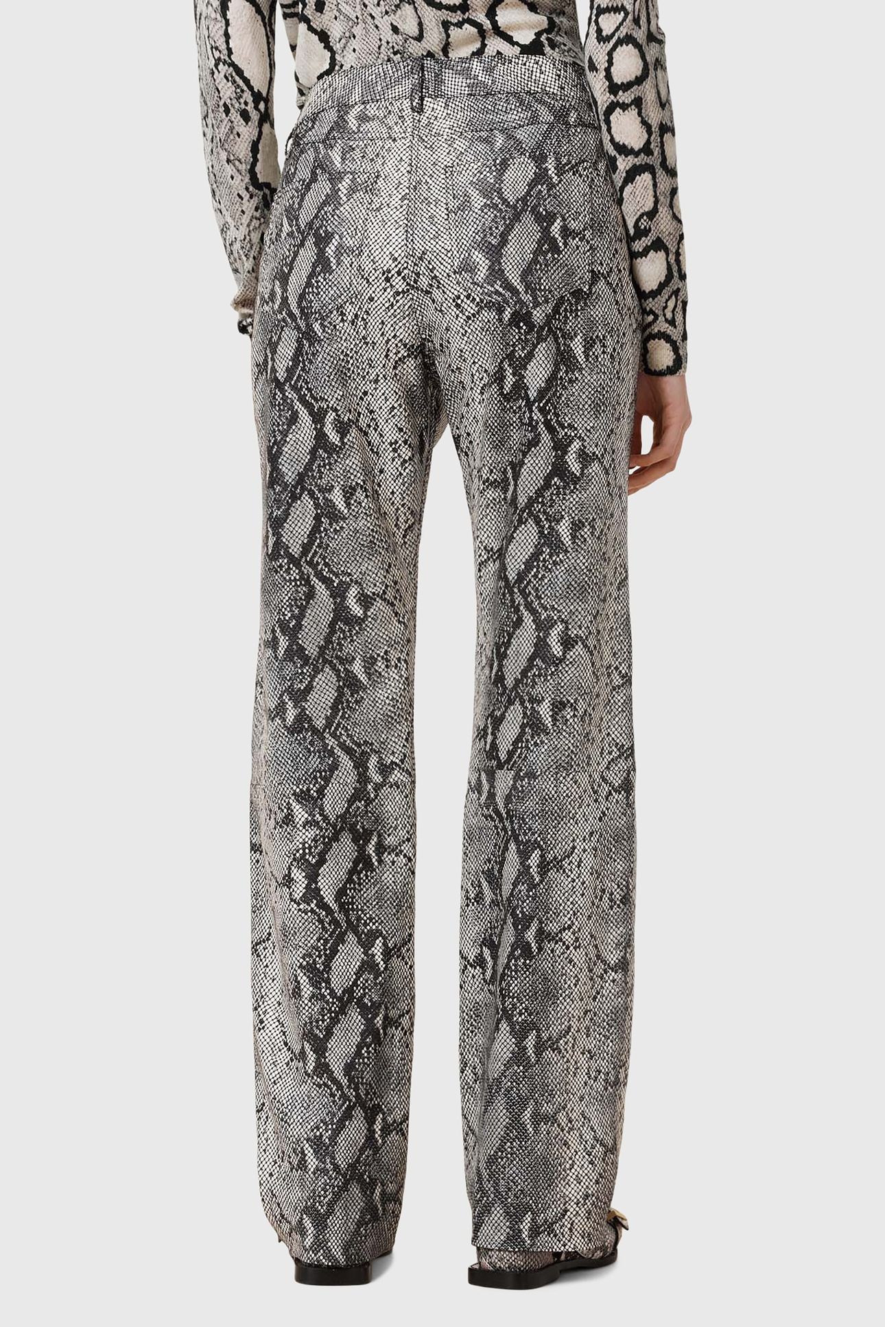 SAIGE SNAKE TROUSER NATURAL WHITE 5