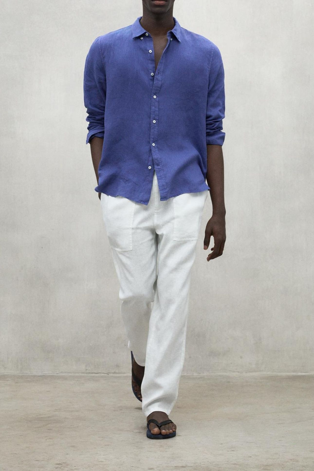 MALIBUALF SHIRT INK BLUE 4