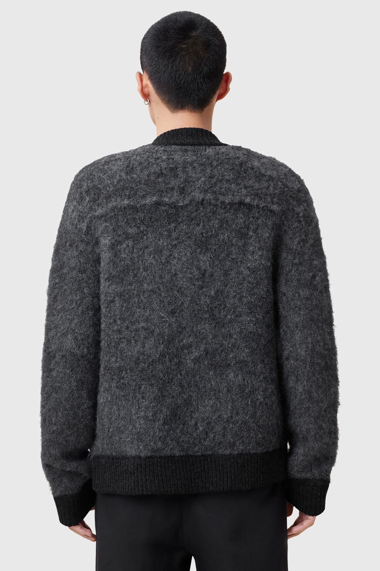 JACKSON CARDIGAN CHARCOAL GREY 5