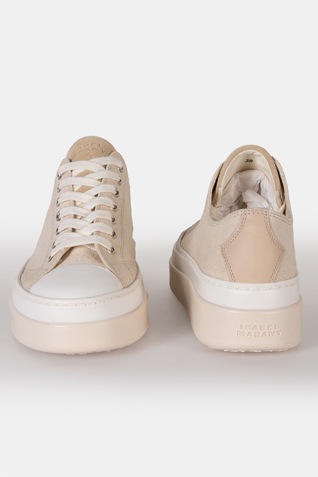 AUSTEN LOW SHOES ECRU 3