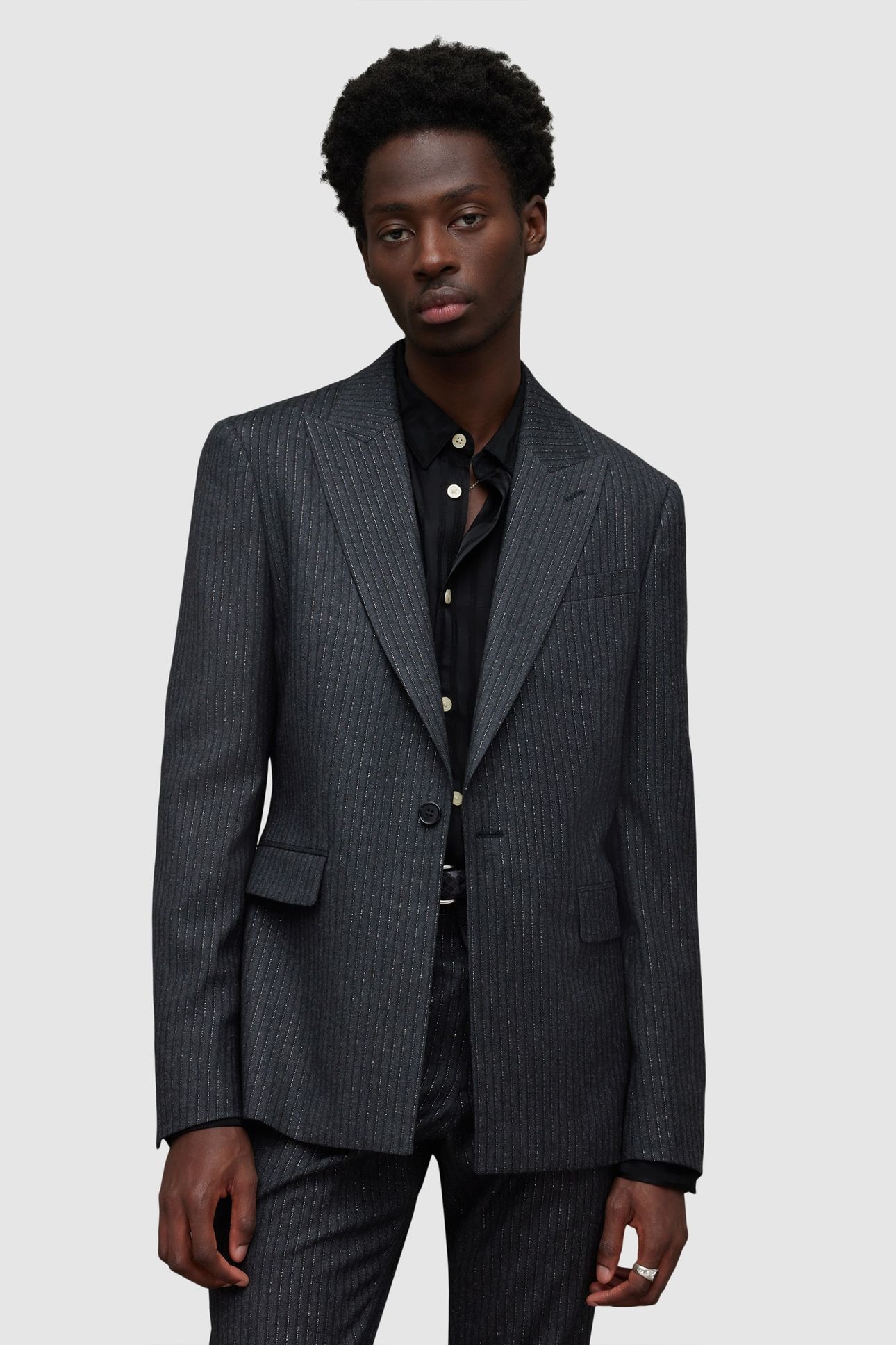 ANDROM BLAZER CHARCOAL GREY 3
