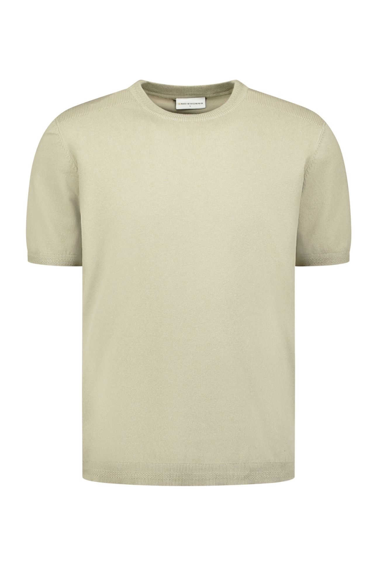 PULLOVER SHORT SLEEVE CREWNECK TAUPE 1