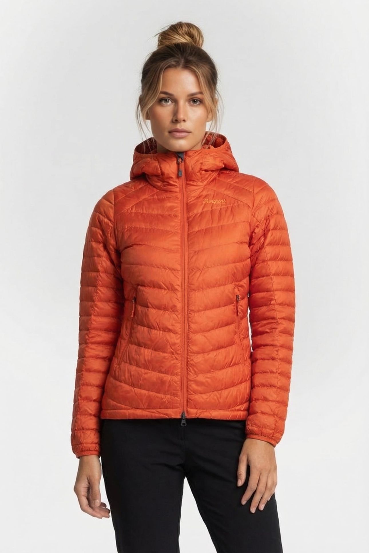 RØROS DOWN LIGHT W JACKET W/HOOD BRICK 1