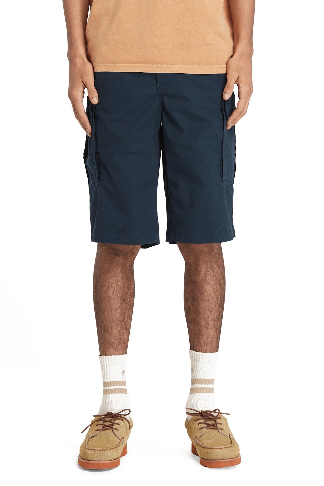 BROOKLINE POPLIN CARGO SHORT DARK SAPPHIRE 1
