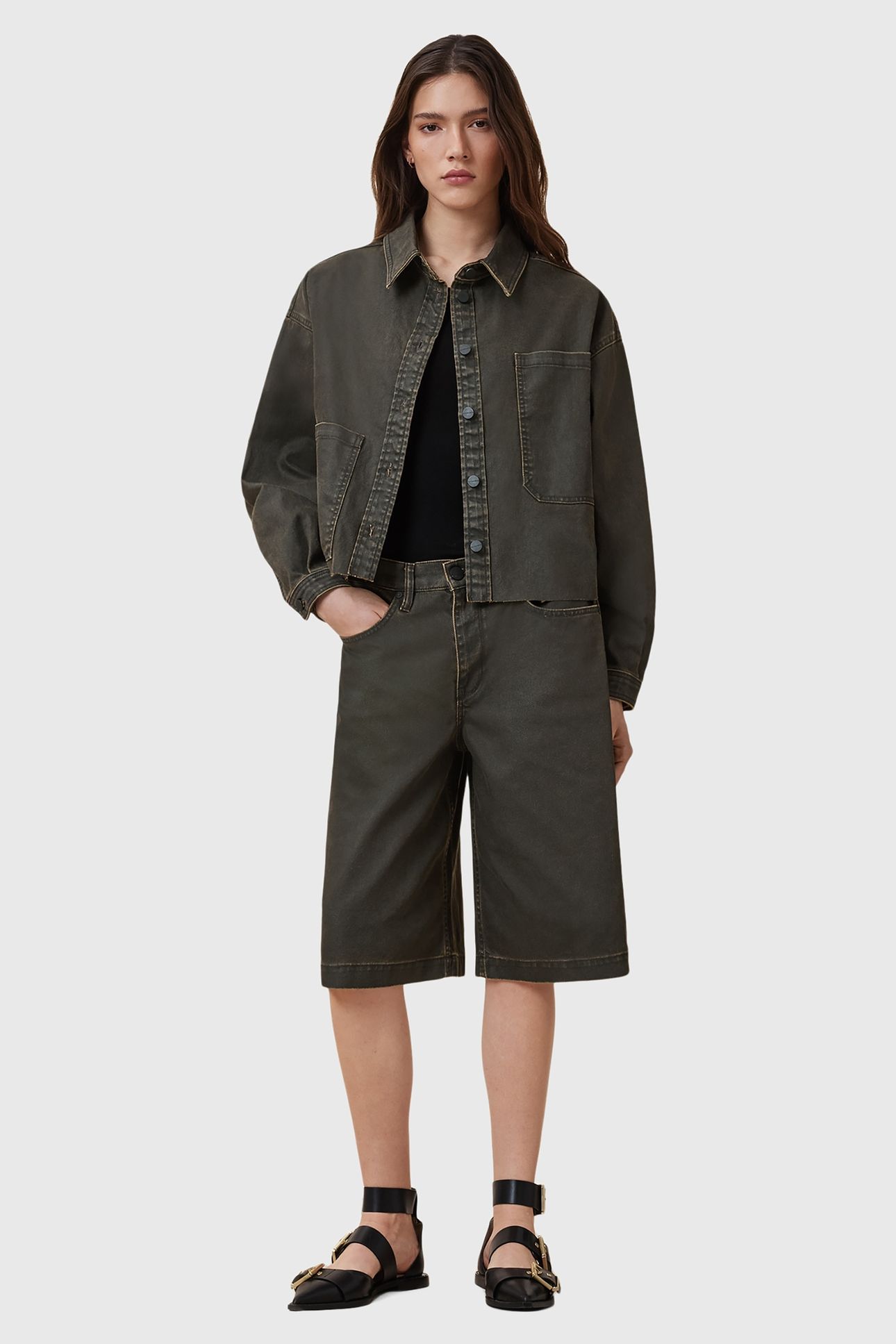 LOUIE LONG SHORT GOLDEN BLACK 1